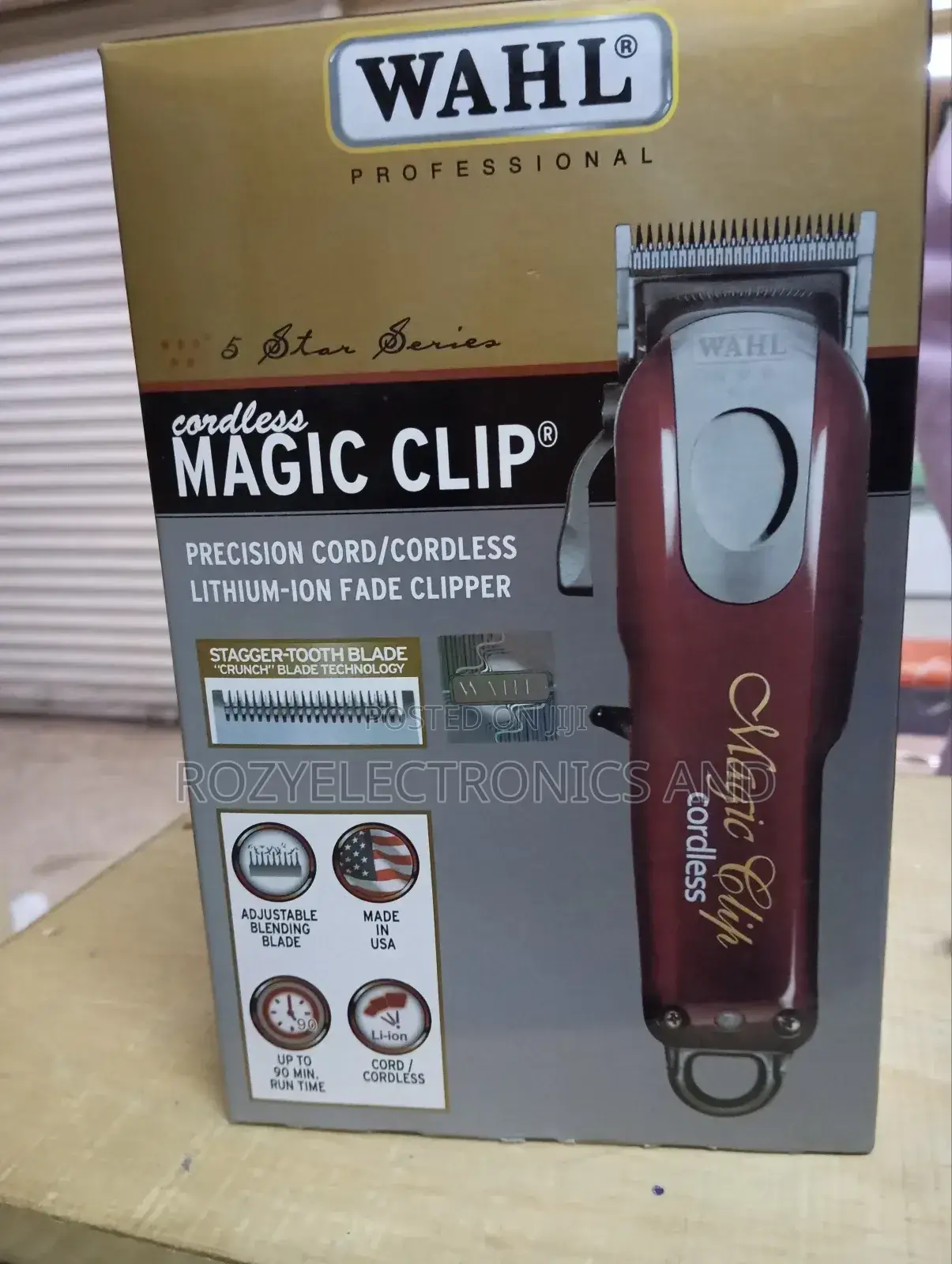 Magic Clip Balding Cordless Machine
