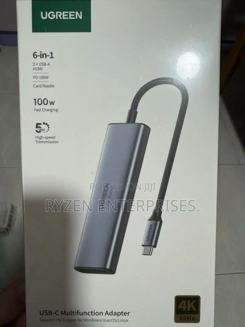 Ugreen 6-in-1 Usb-C Multifunction Adapter