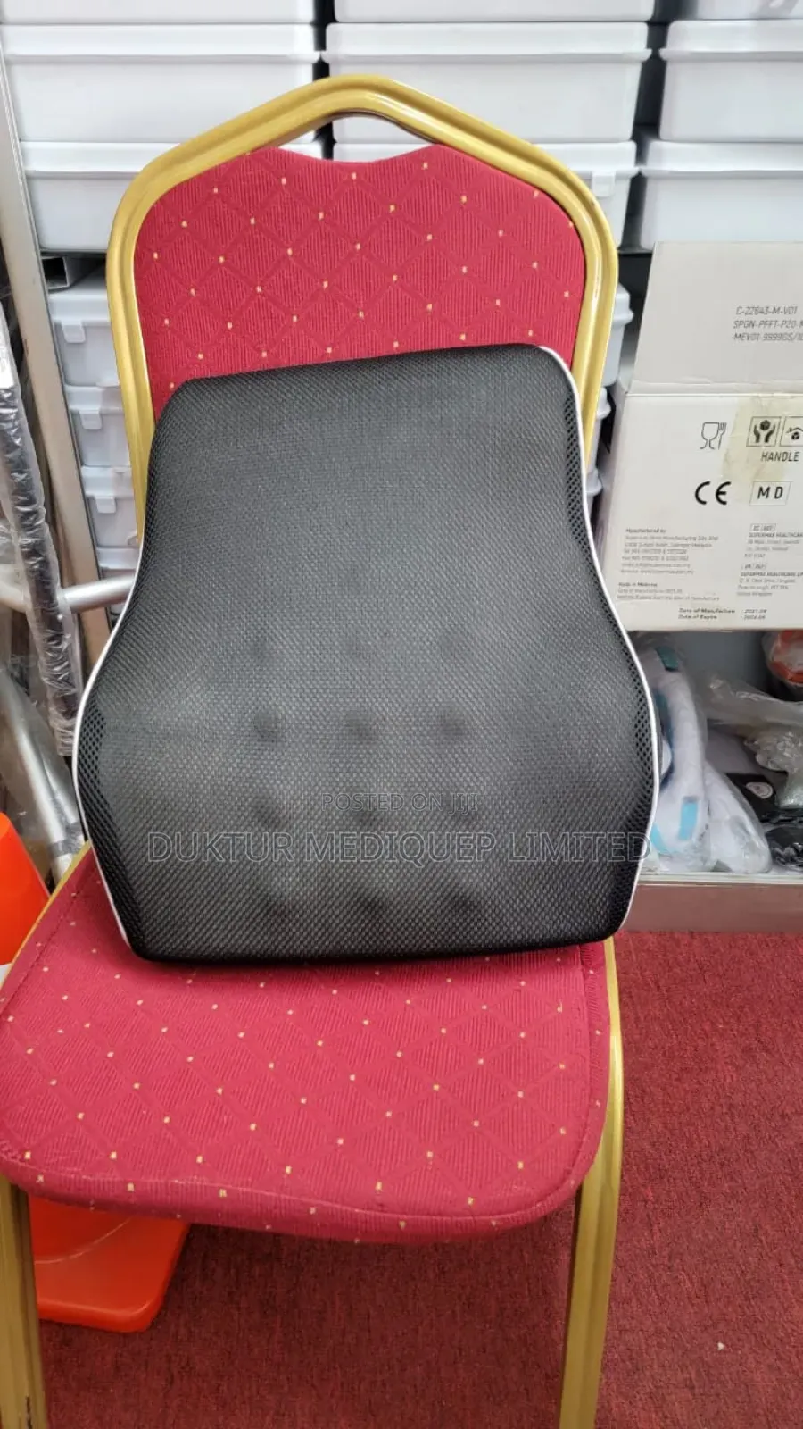 Ergonomic Memory Foam Back Cushion/ Lumber Support Pillow