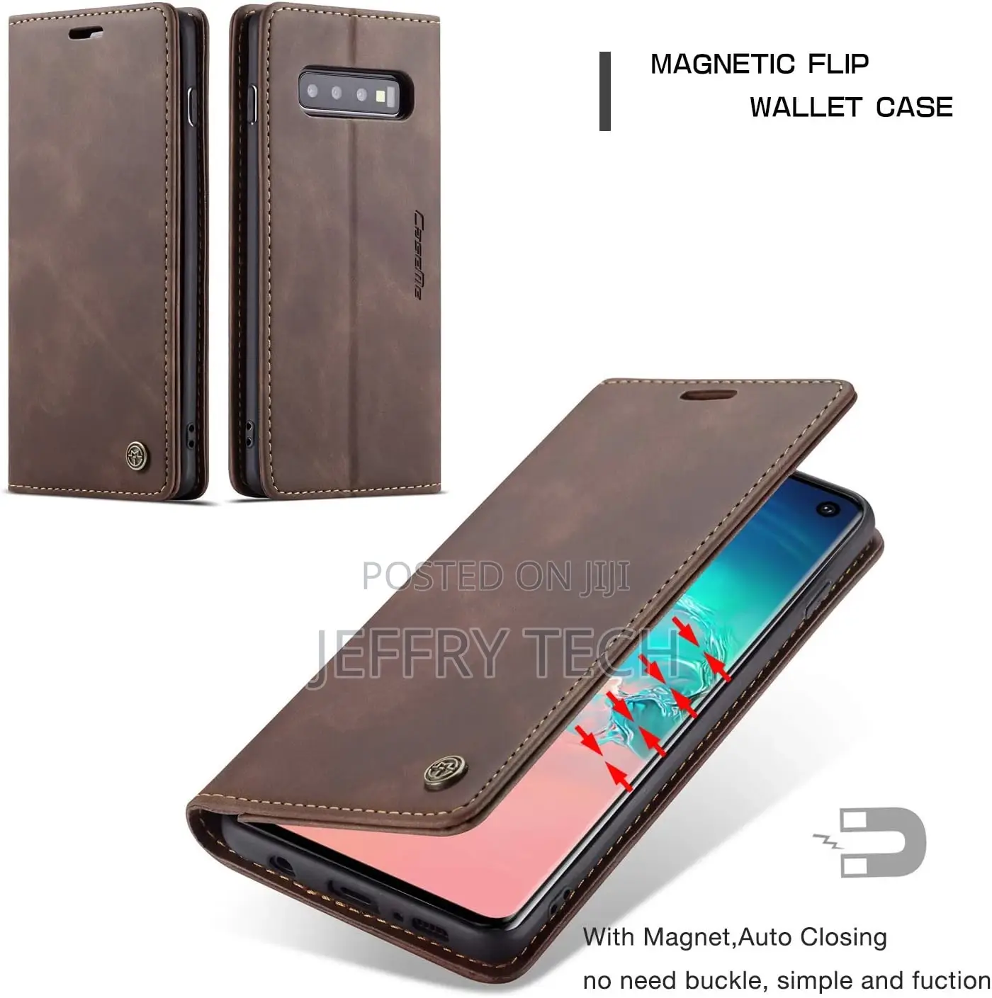 Samsung Galaxy S10 Case,Samsung Galaxy S10 Wallet Case, Magn