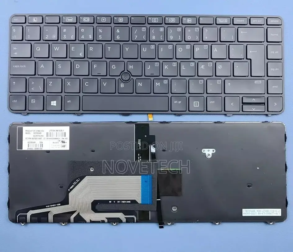 Laptop Backlit Keyboard HP Probook 640 G2 430 G4 440 G4