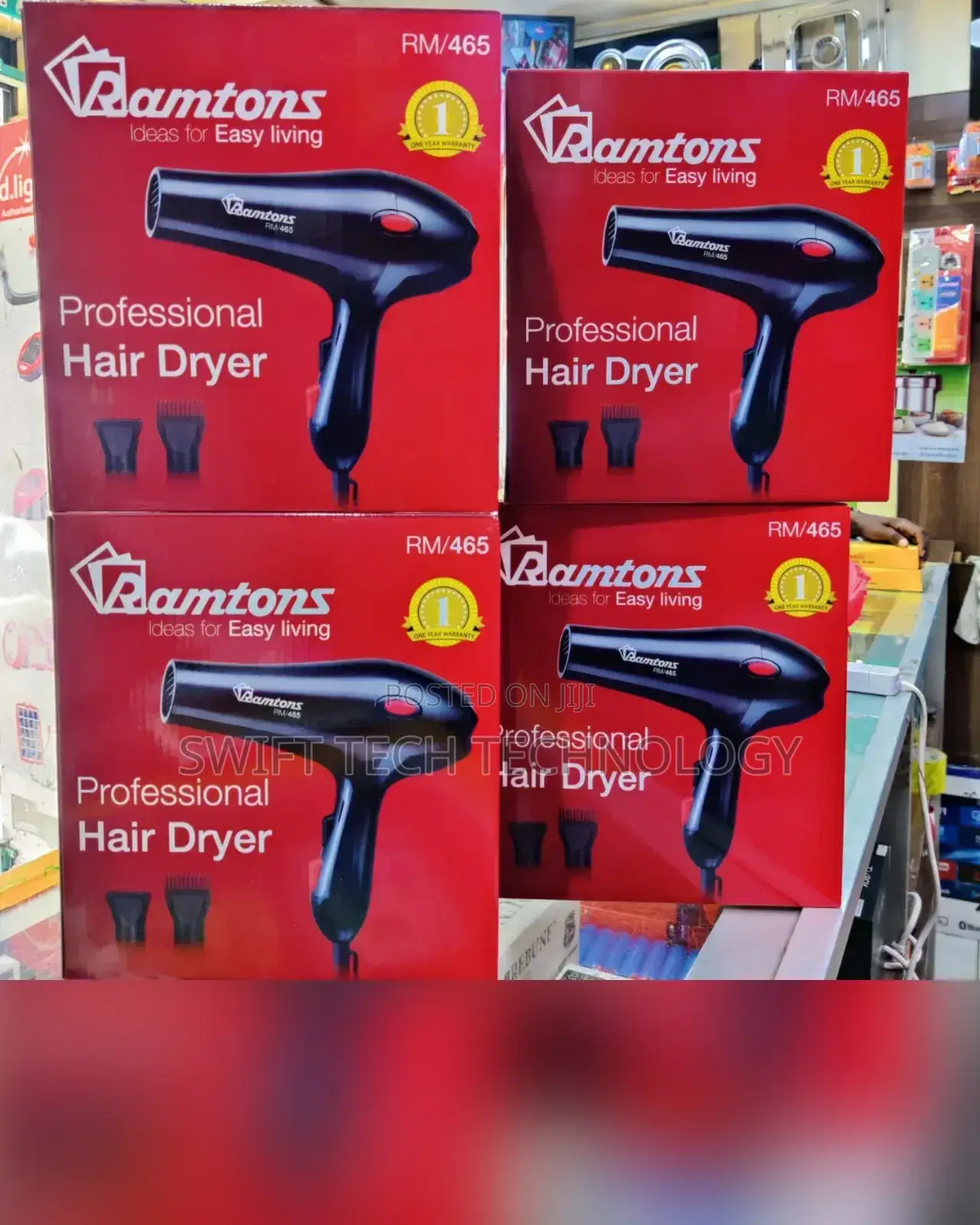 Blow Dryer Ramtoms Professional Hair Dryer