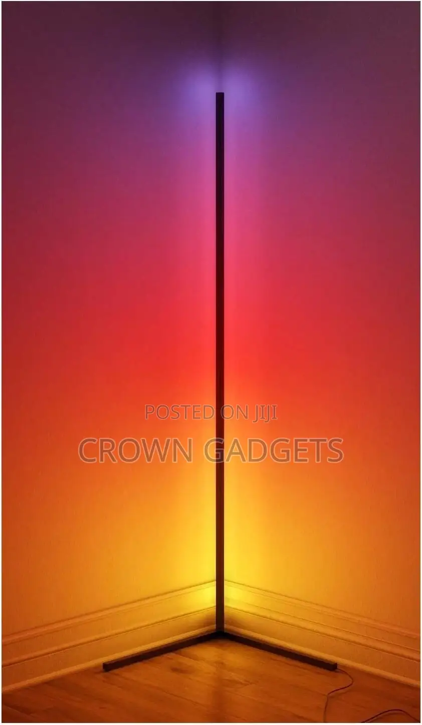 Minimalist Corner Dimmable Floor Lamp With Remote Control