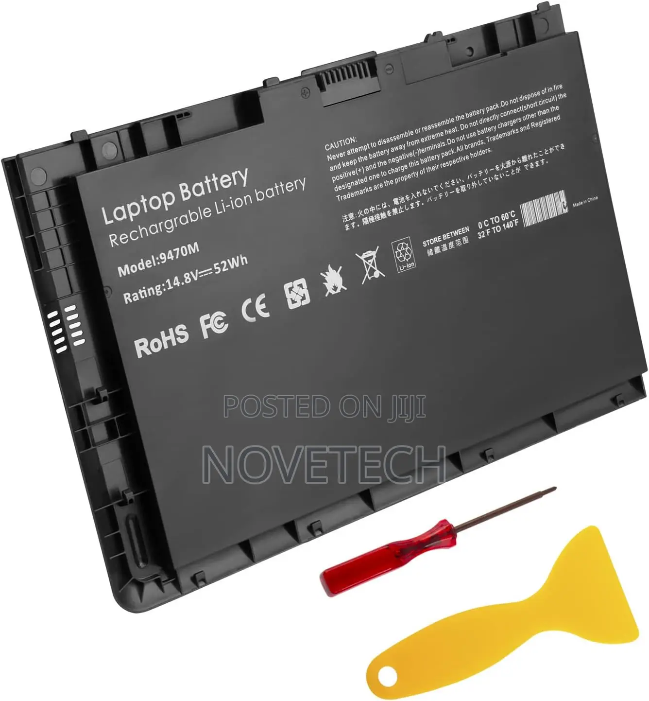 BT04XL Laptop Battery HP Elitebook Folio 9470 9480 9470M