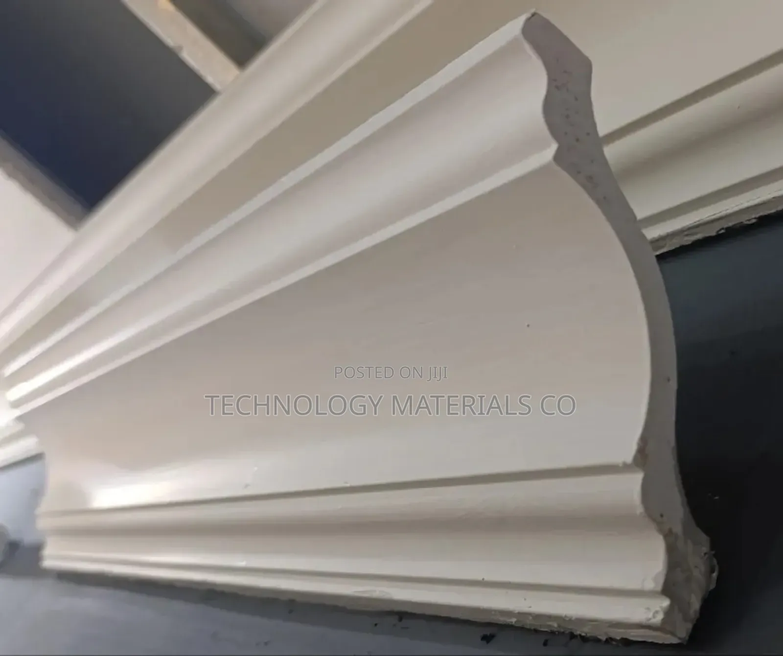 Fiber PU Cornices 6 Inches * 8ft Long.