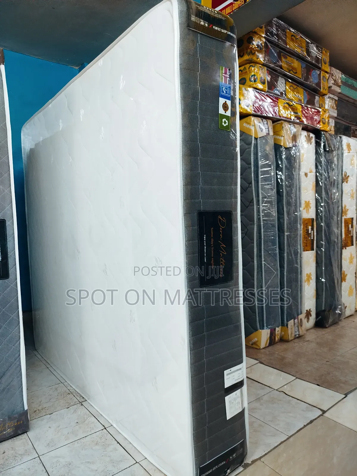 180cm × 200cm - 6by7 12inch Orthopedic Spring Mattresses