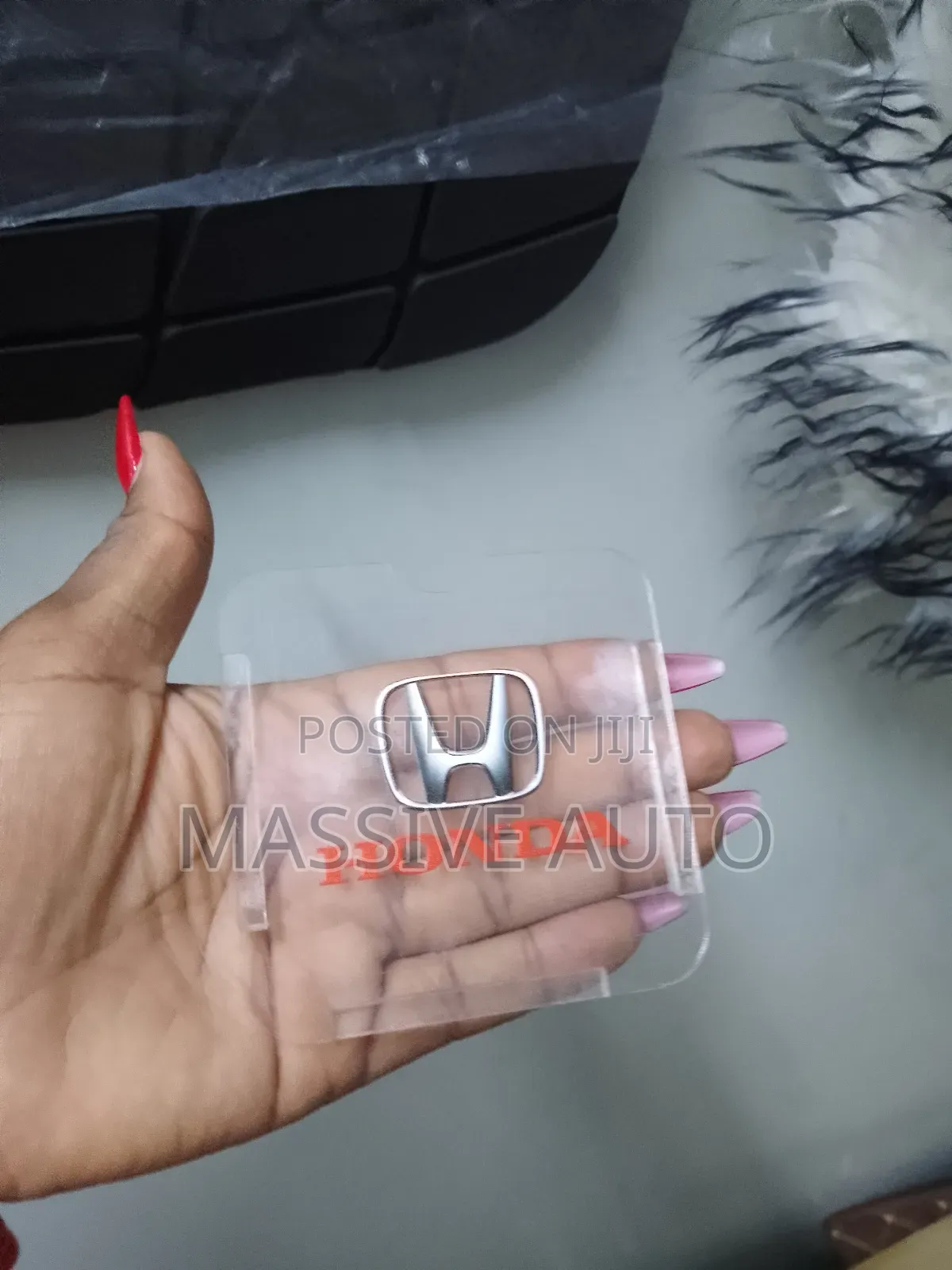 Red Logo Honda Insurance Car Pockets/ Insurance Pockets