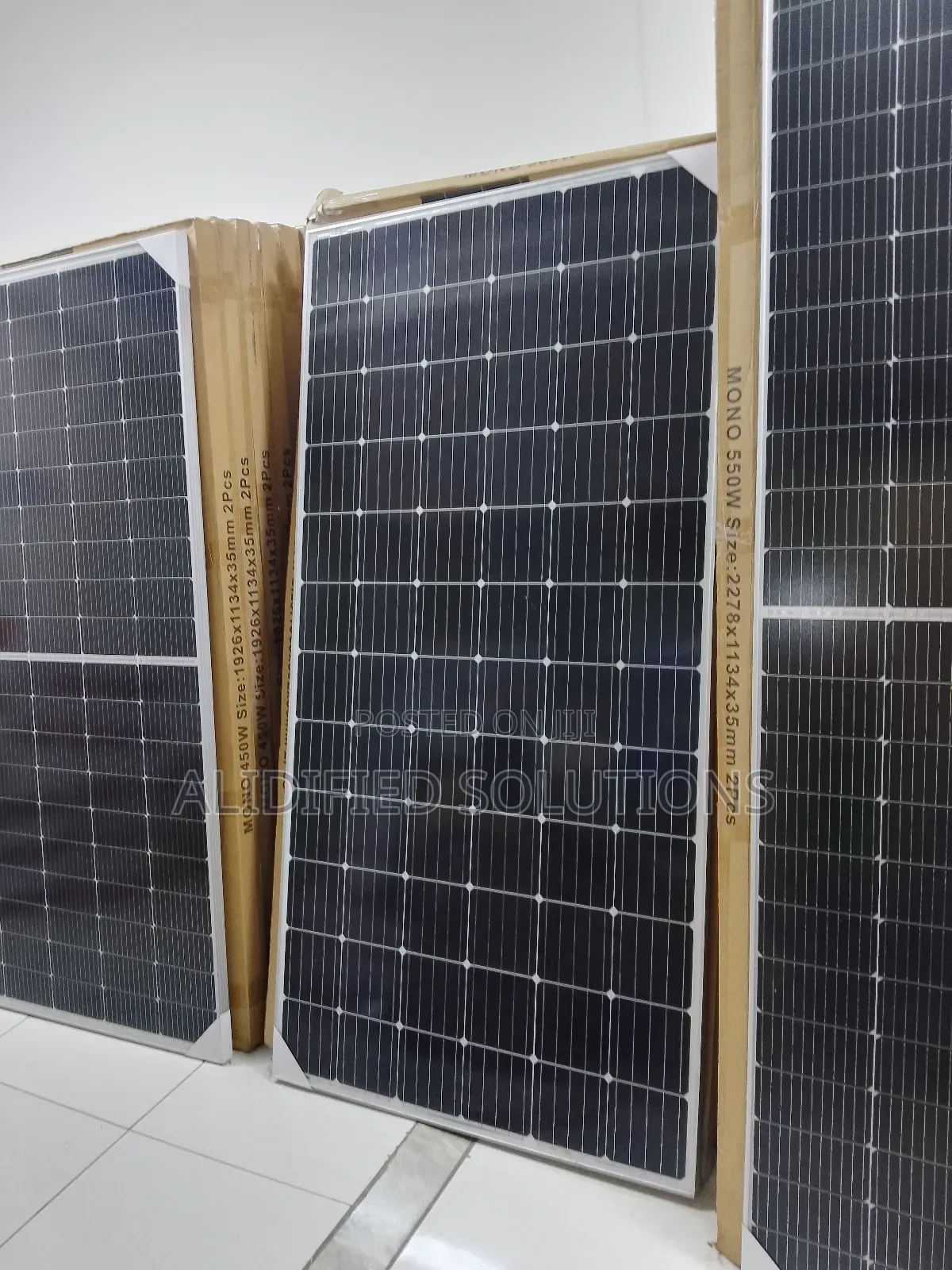 550w All Weather Solar Panel