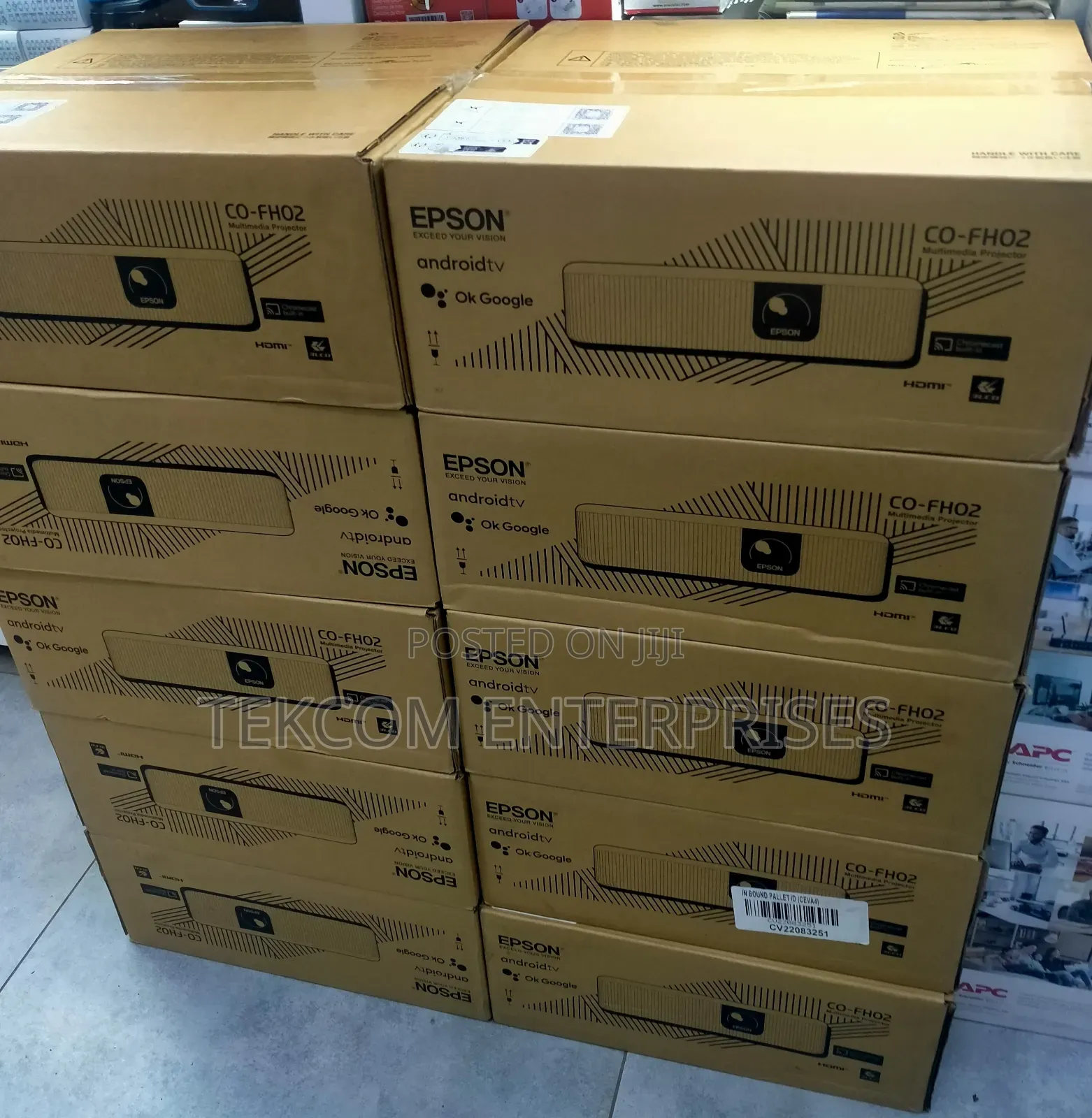 Epson Co-Fh02 Smart Projector Co-Fh02 '