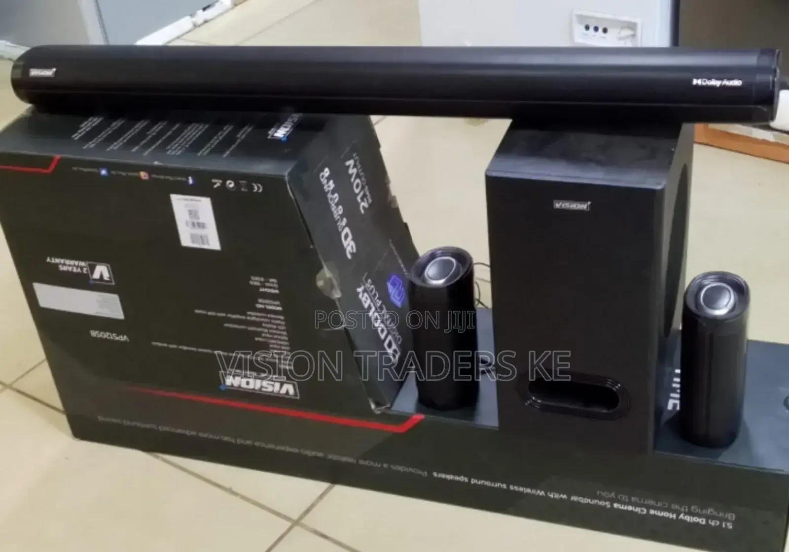 Vision VP5120SB 5.1ch Wireless Soundbar