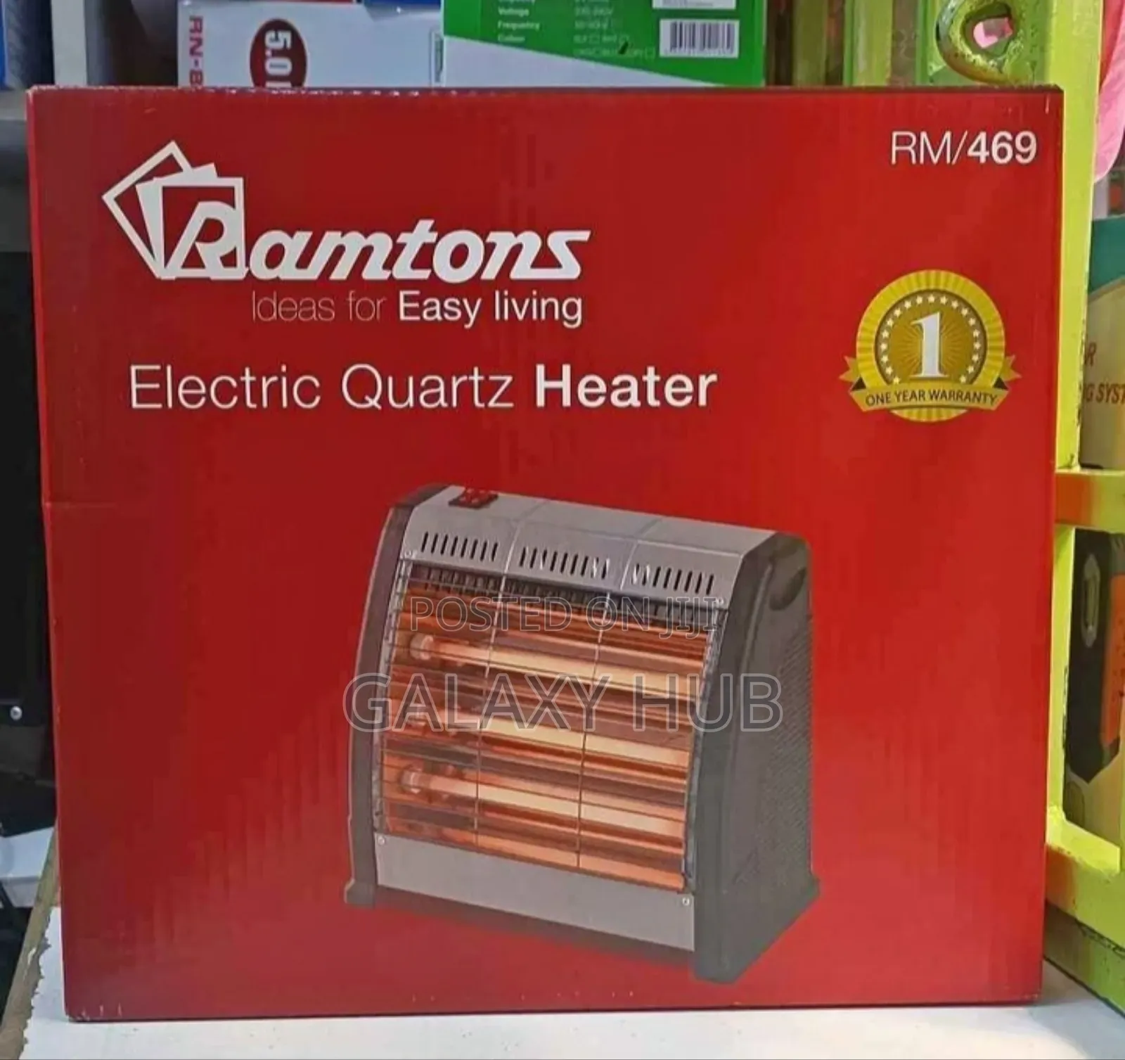Ramtons Quartz Heater Rm469 Room Heater