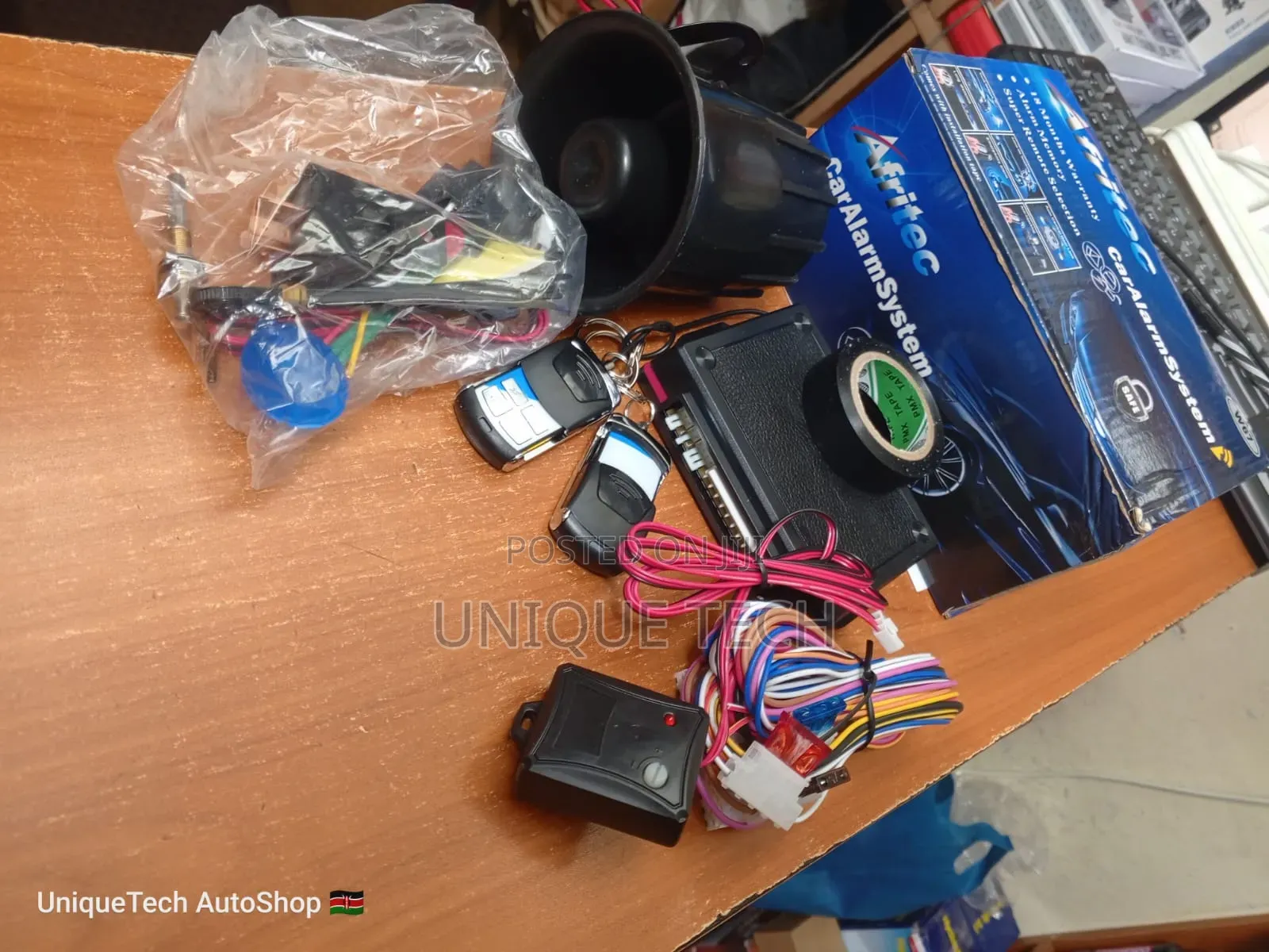 Afritec Alarm System _ No Cut Out