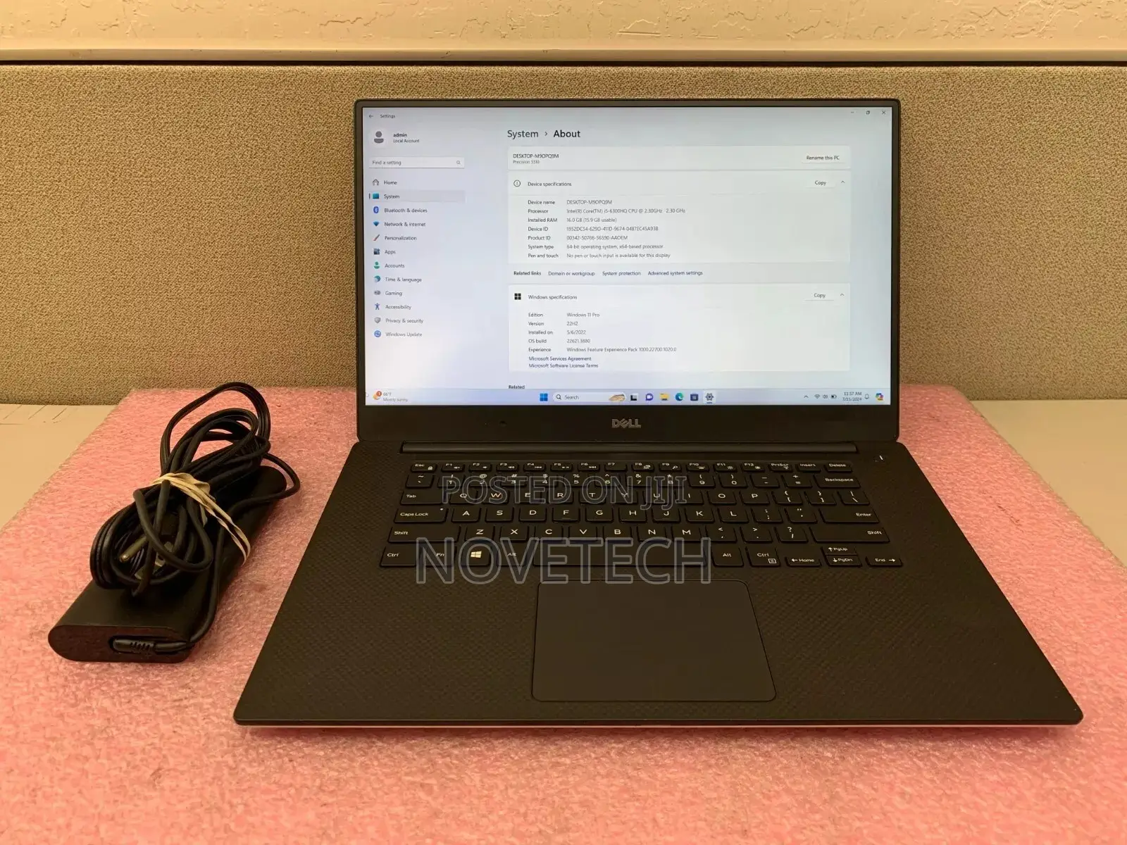 Laptop Dell Latitude 5510 16GB Intel Core I7 SSD 512GB