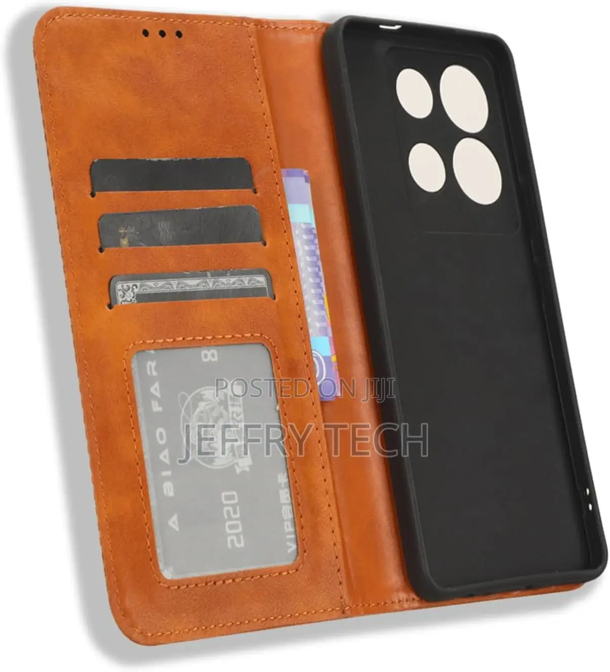 Flip Cover Leather Case Compatible With Infinix Note 30 Pro