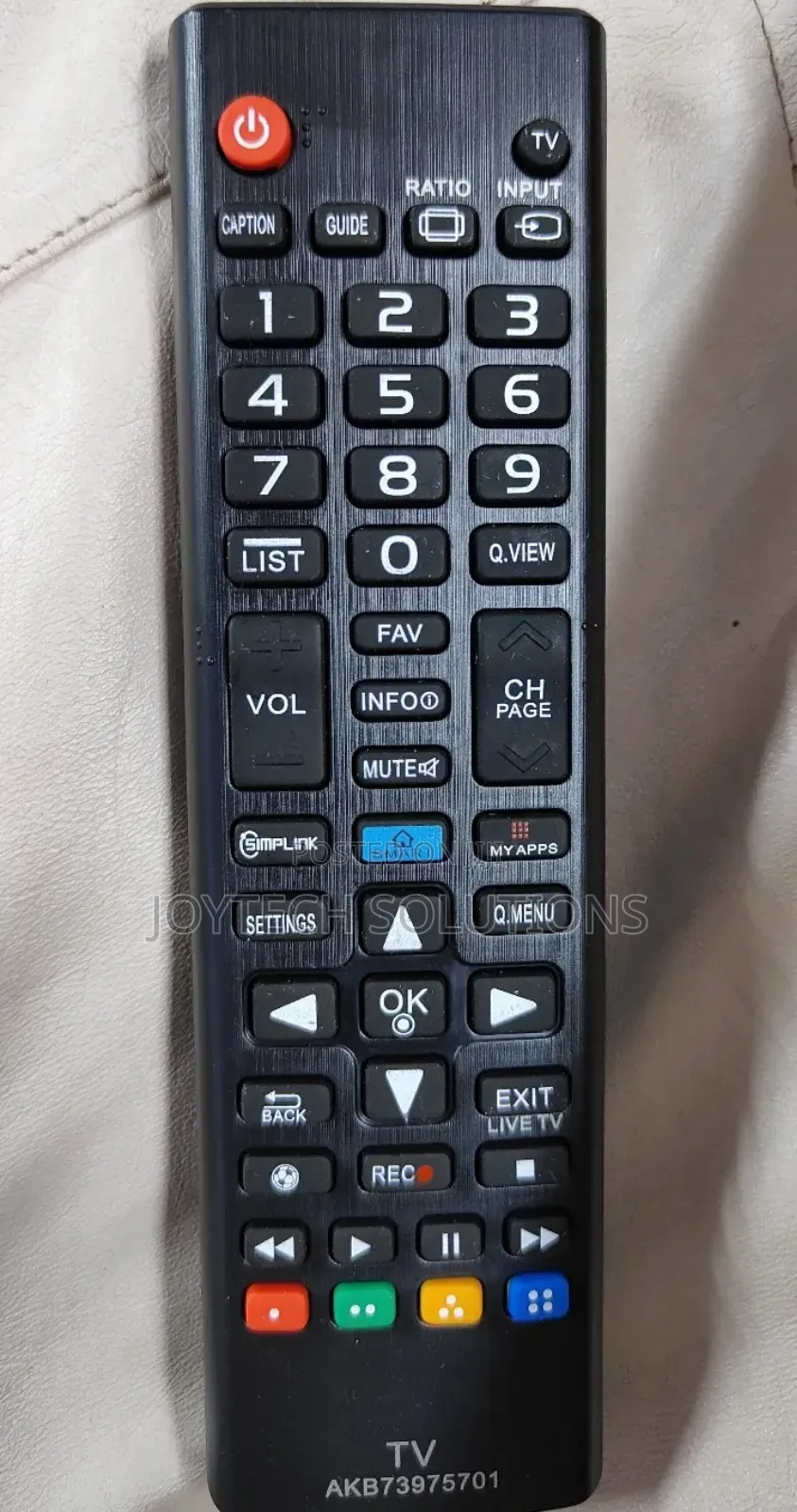 LG Digital Television Remote Control