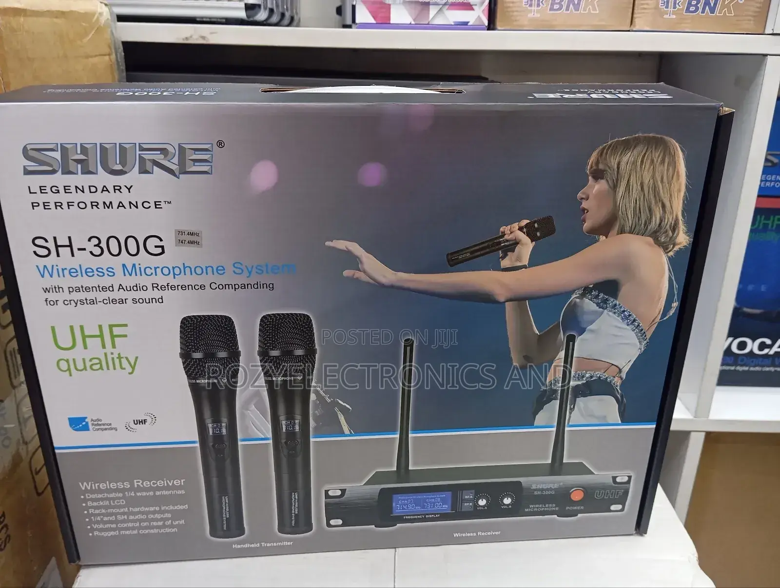 Sh300g Shure Wireless Microphone