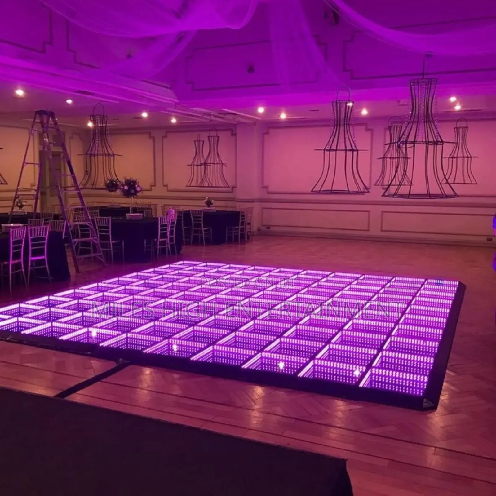 Infinity LED Dance Floor Hire
