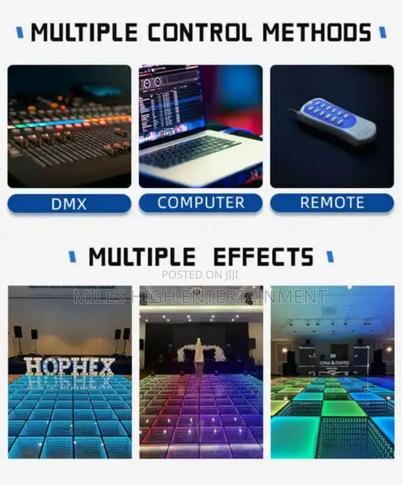 Infinity LED Dance Floor Hire