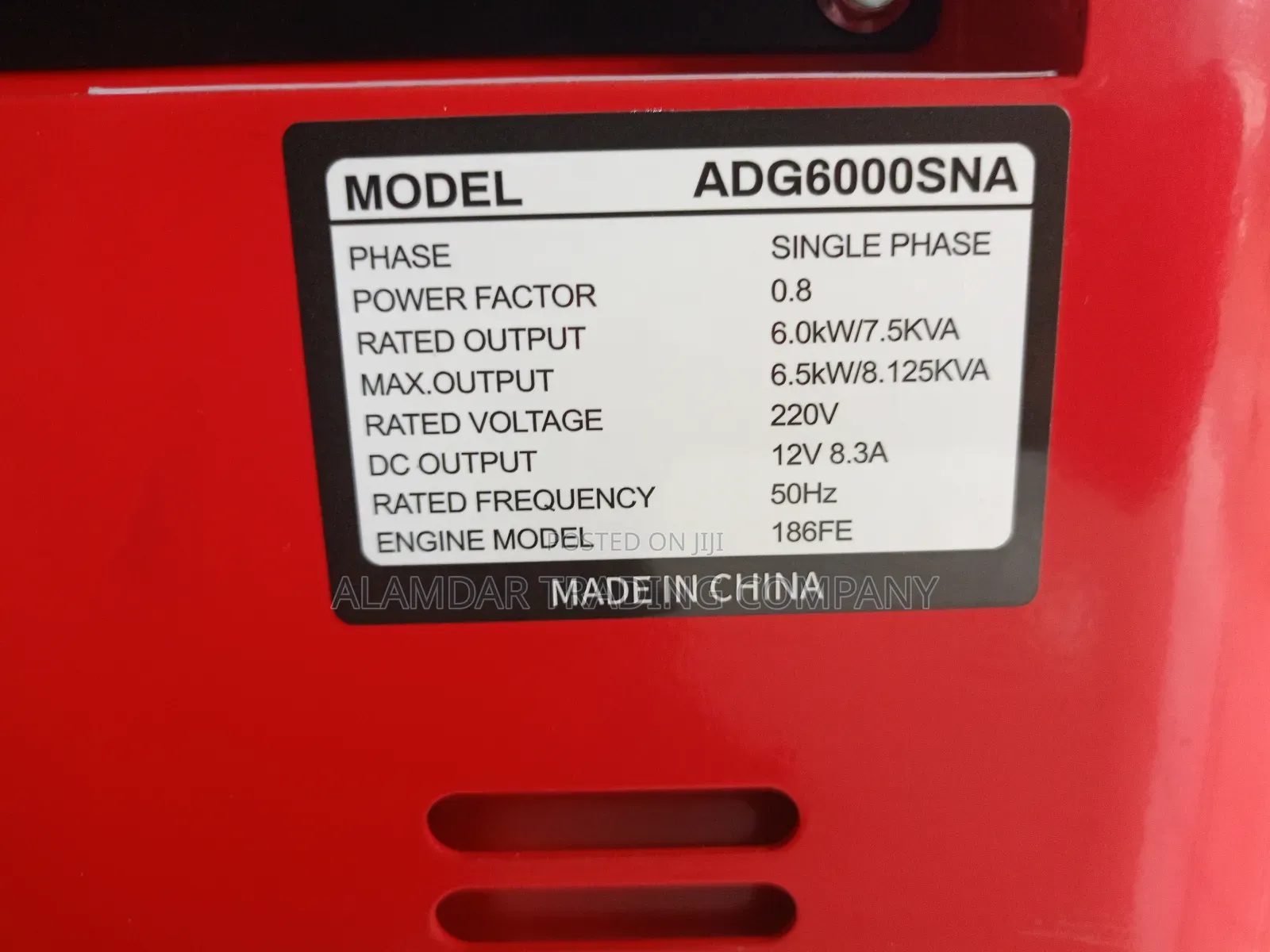 7.5kva Diesel Generator