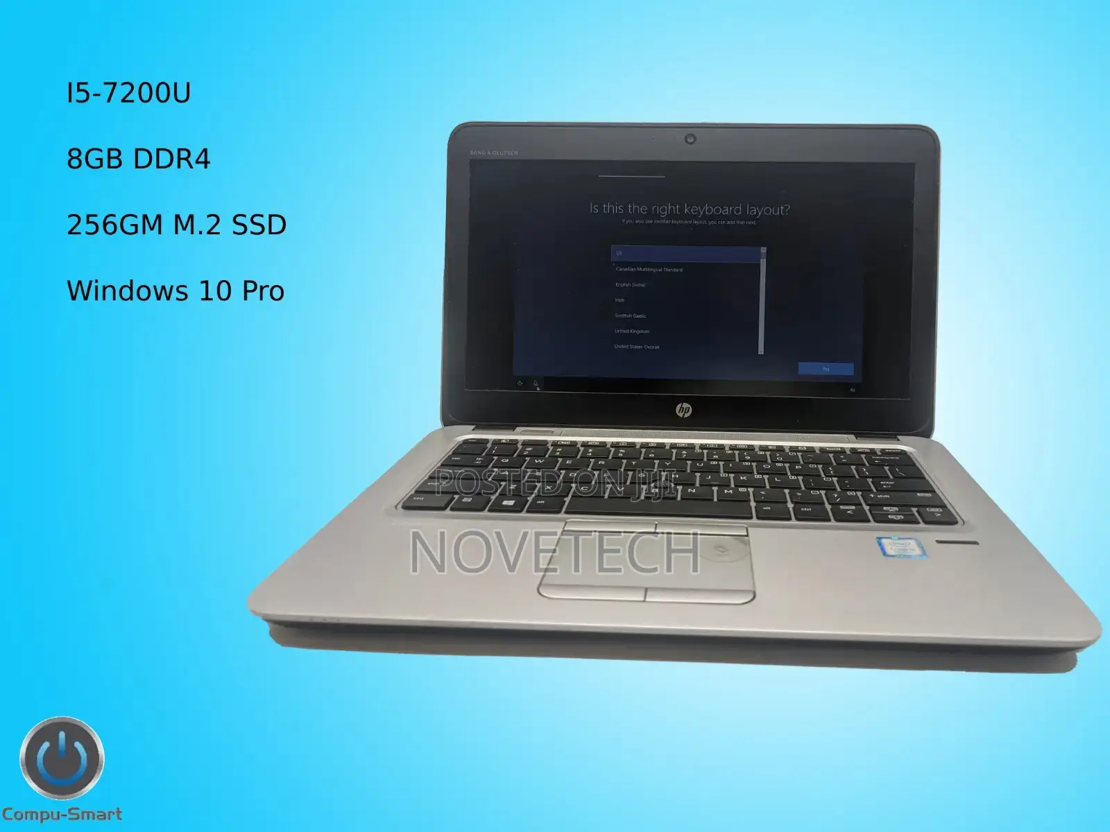 Laptop HP EliteBook 840 G4 8GB Intel Core I5 HDD+SSD 256GB