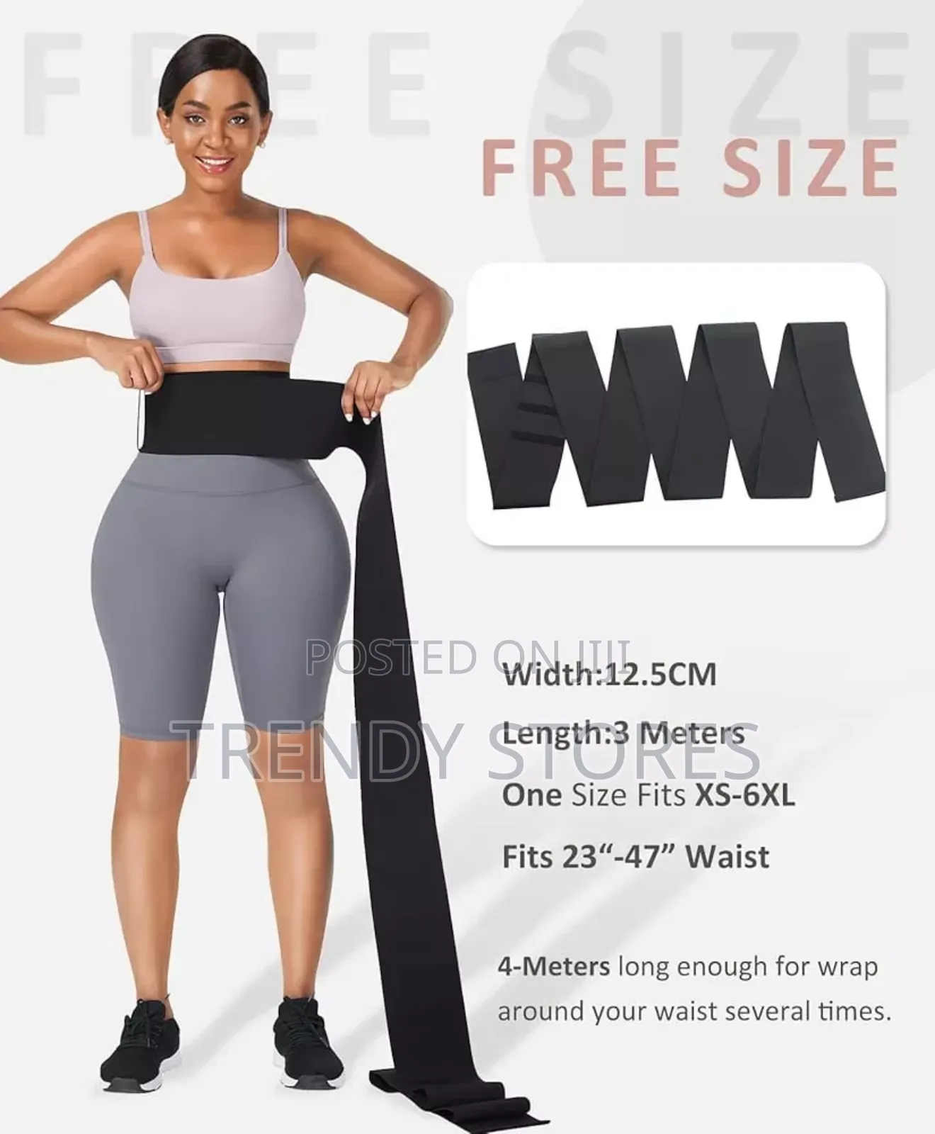5m Tummy Belt Waist Wrap