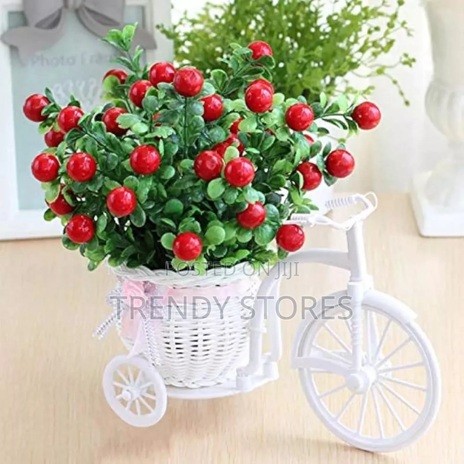 Creative Artificial Flower Tricycle