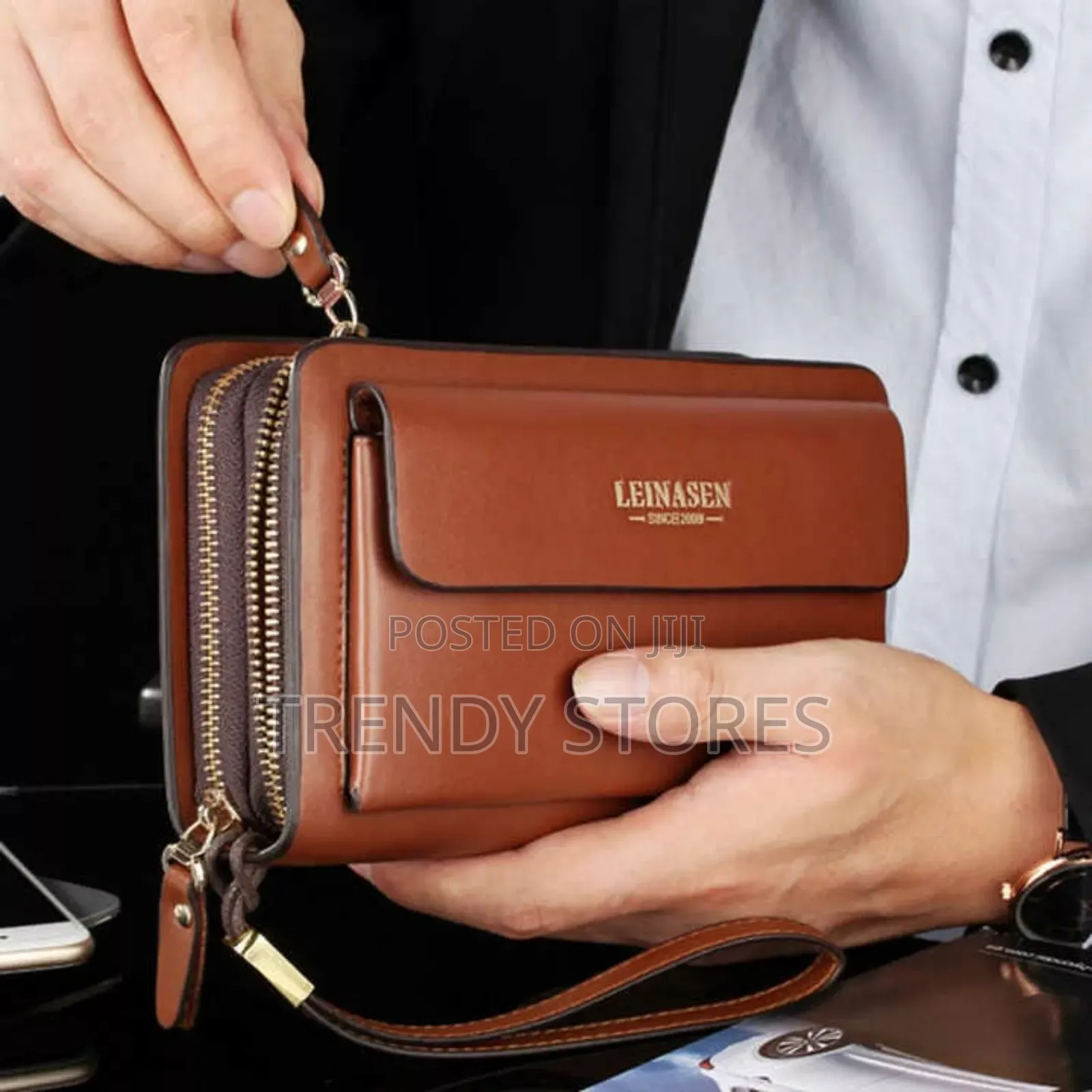 Brown Fashion Leather Wallet