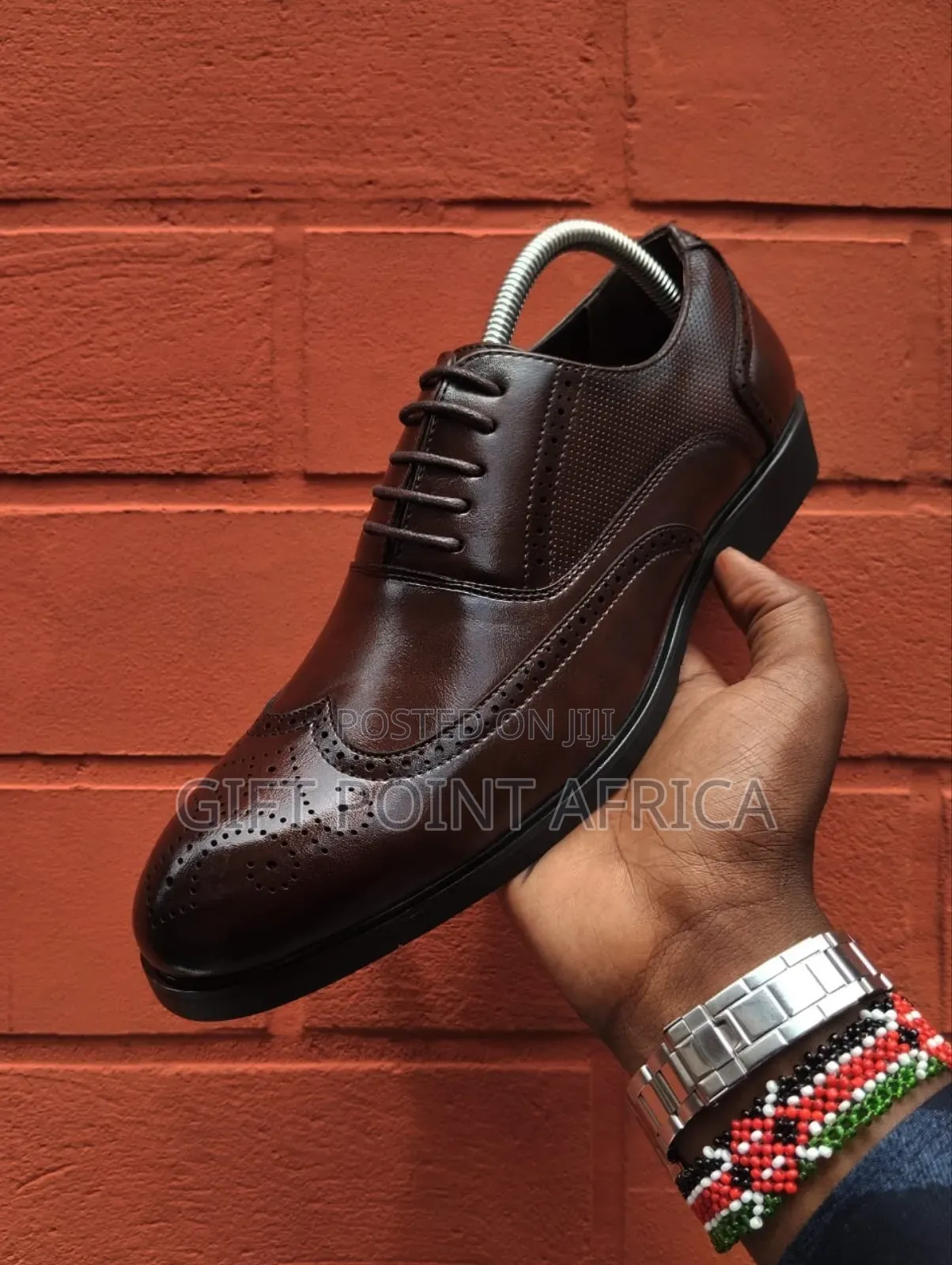 Dark Brown Official Shoes for Men