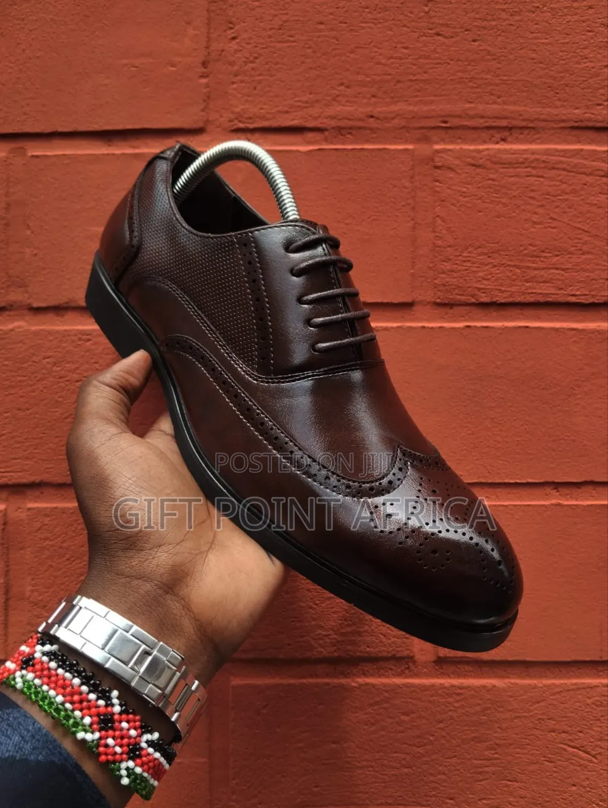 Dark Brown Official Shoes for Men