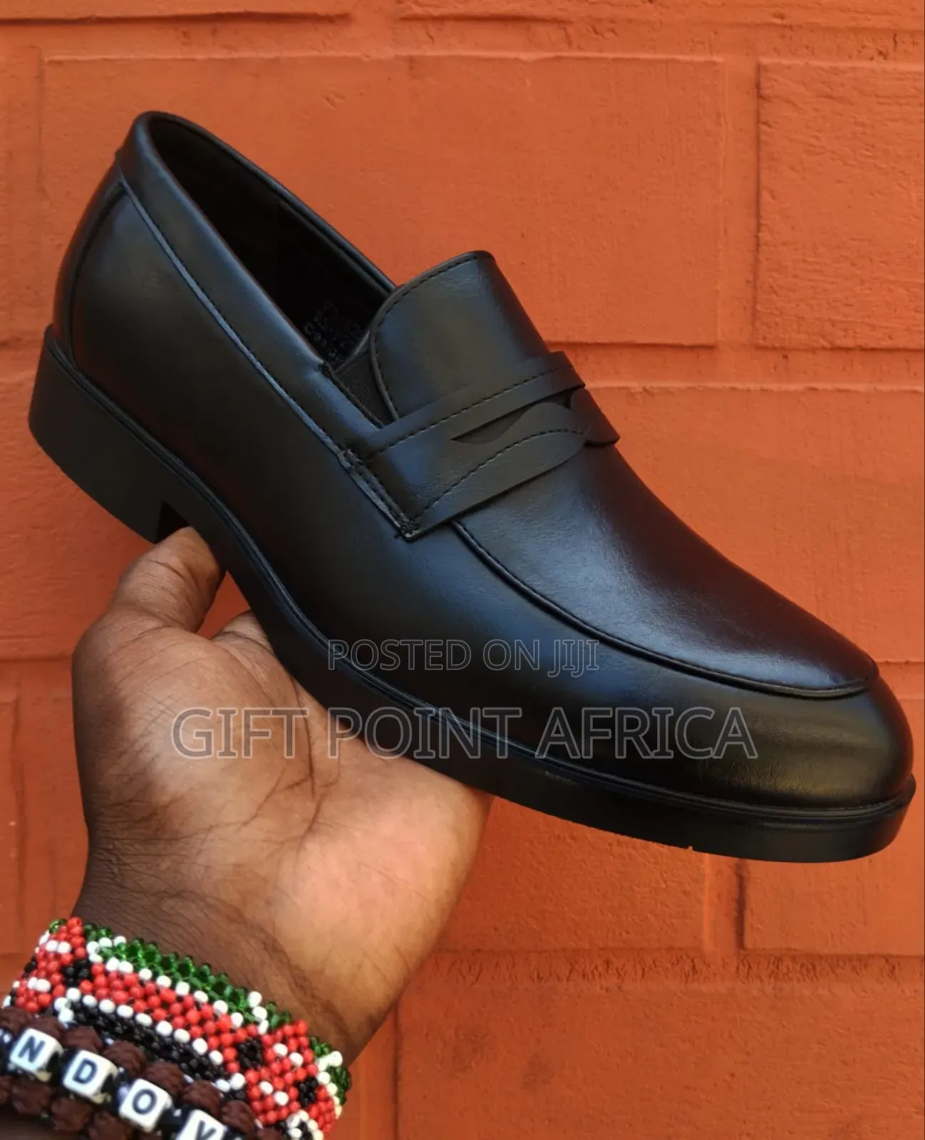 Empire Black Official Shoes for Men