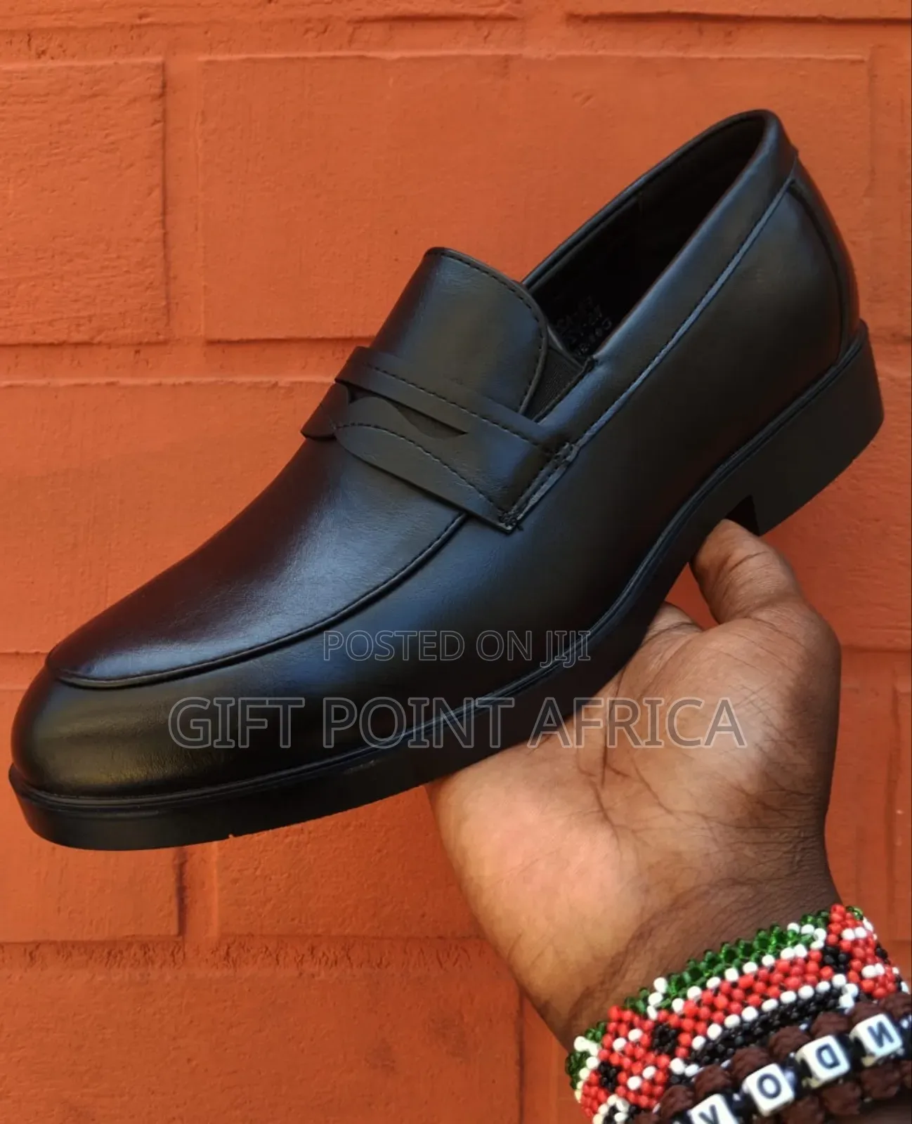 Empire Black Official Shoes for Men