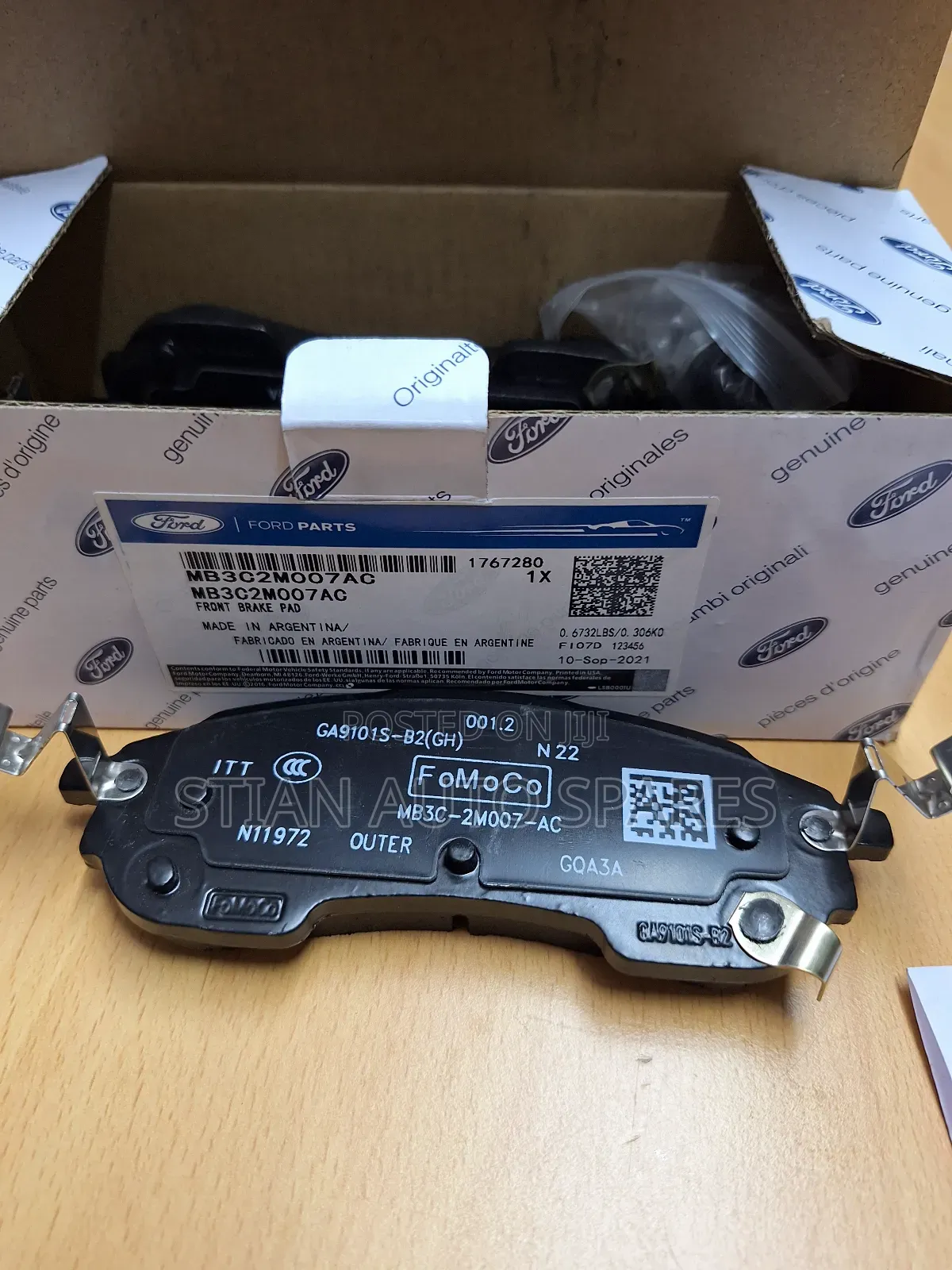 New Model Ford Everest 2.0 Front and Rear Genuine Brake Pad