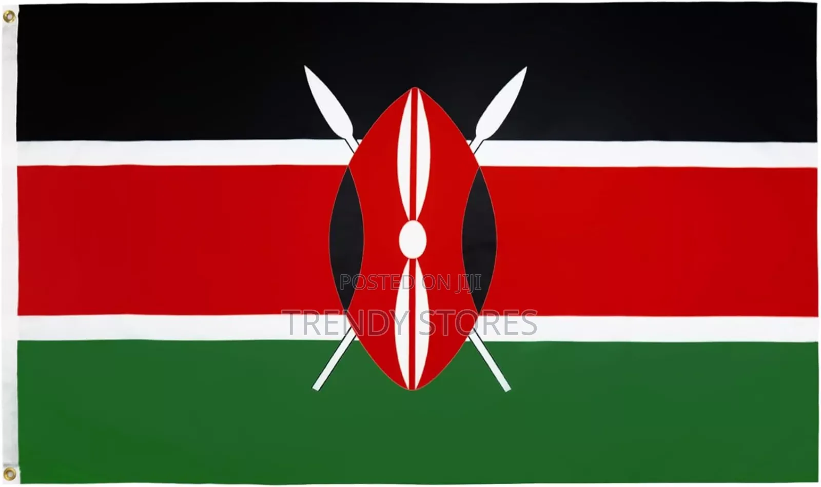 150*90cm Cotton Kenyan Flag