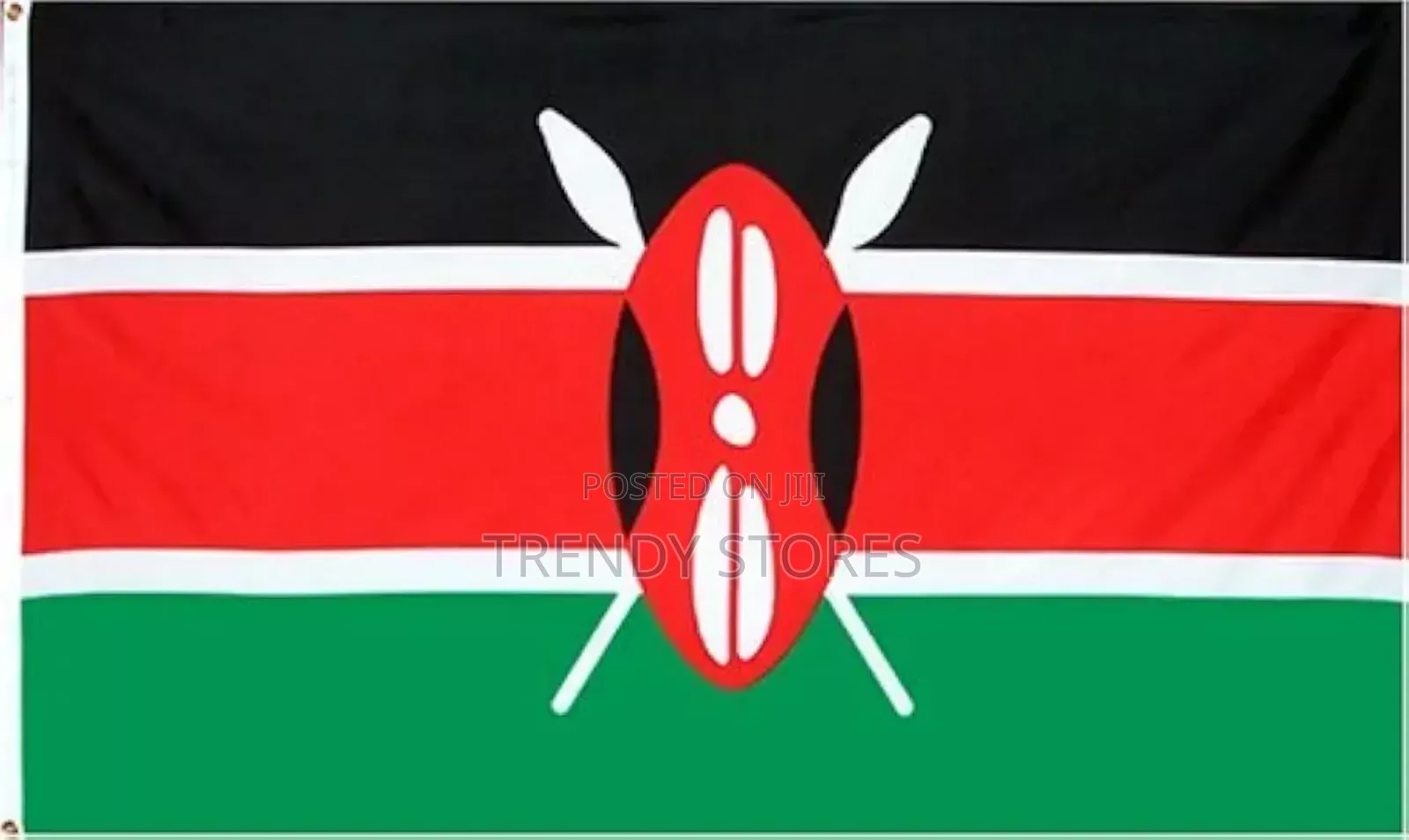 50cm*50cm Kenyan Flag Bandana