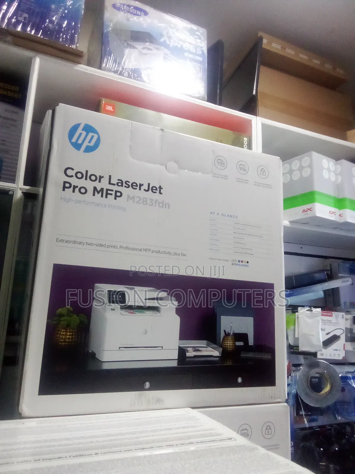 Hp Color Laserjet Pro MFP M283fdn All in One Printer
