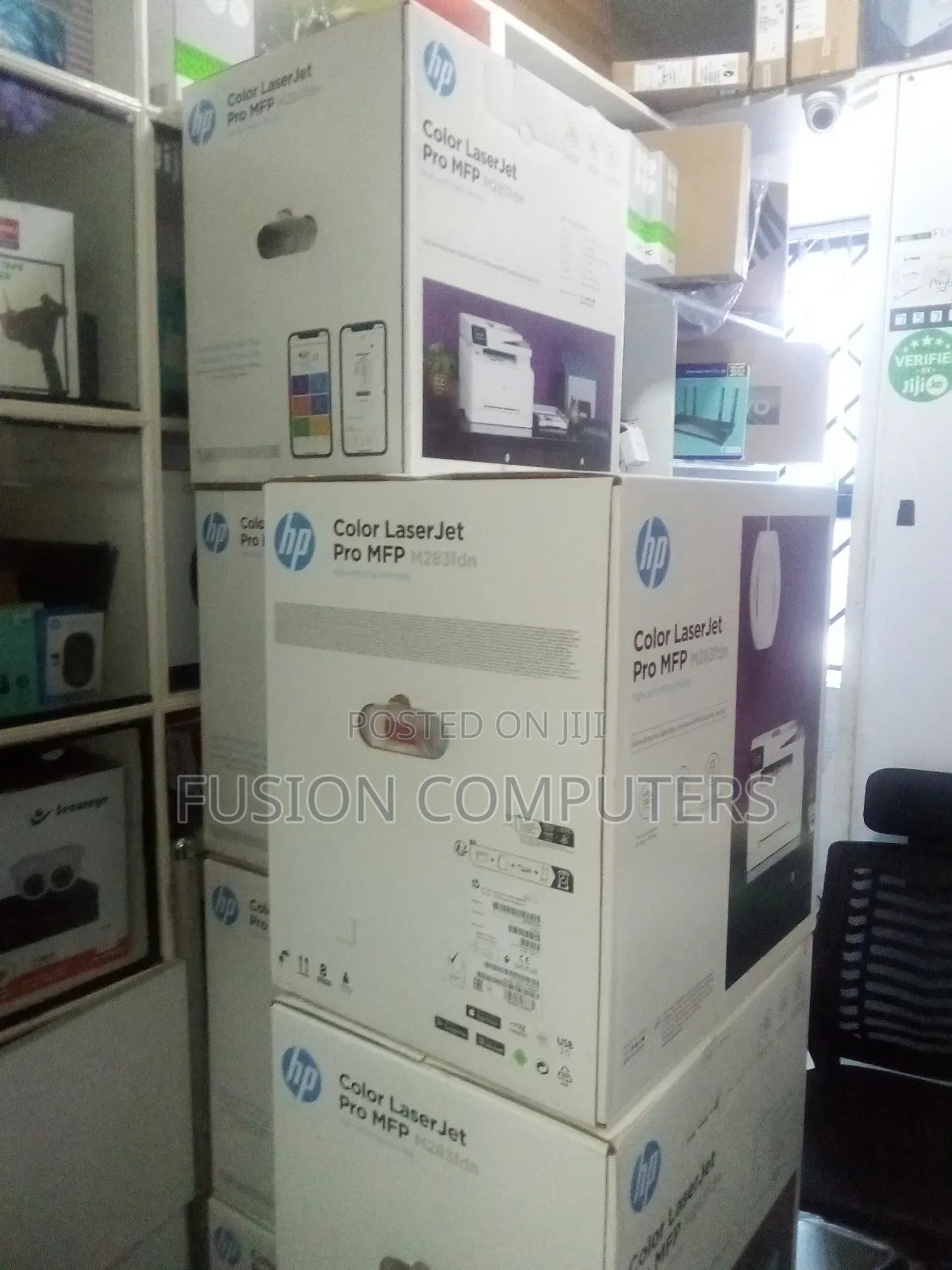 Hp Color Laserjet Pro MFP M283fdn All in One Printer
