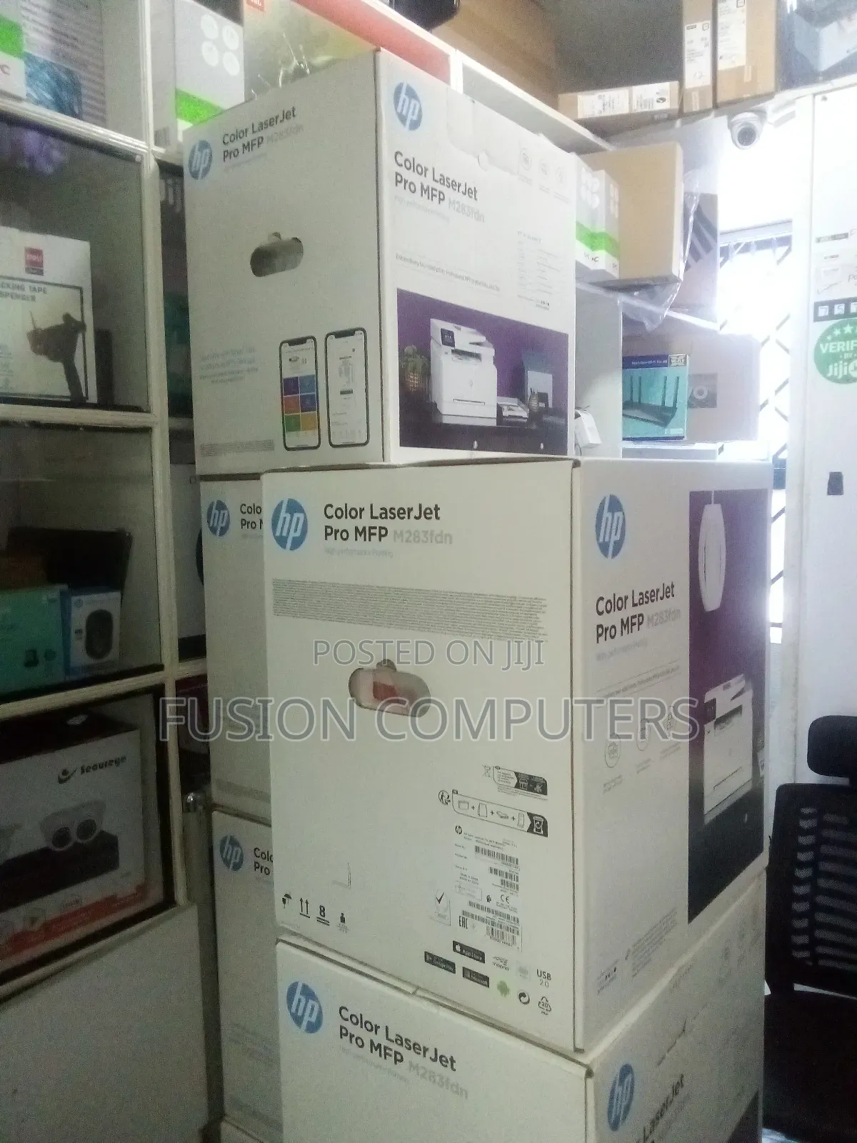 Hp Color Laserjet Pro MFP M283fdn All in One Printer