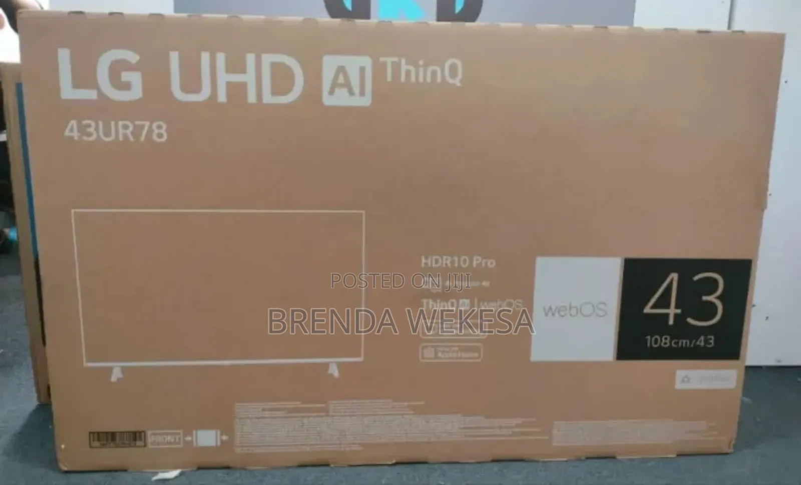 Lg 43ur78006lk 43 Inch Smart Ultra Hd HDR Led Tv - Lg