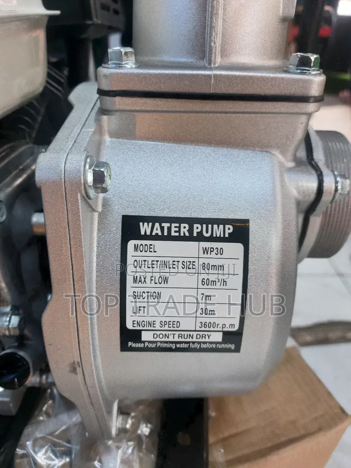 Golf WP30 3 Inch Water Pump 10HP