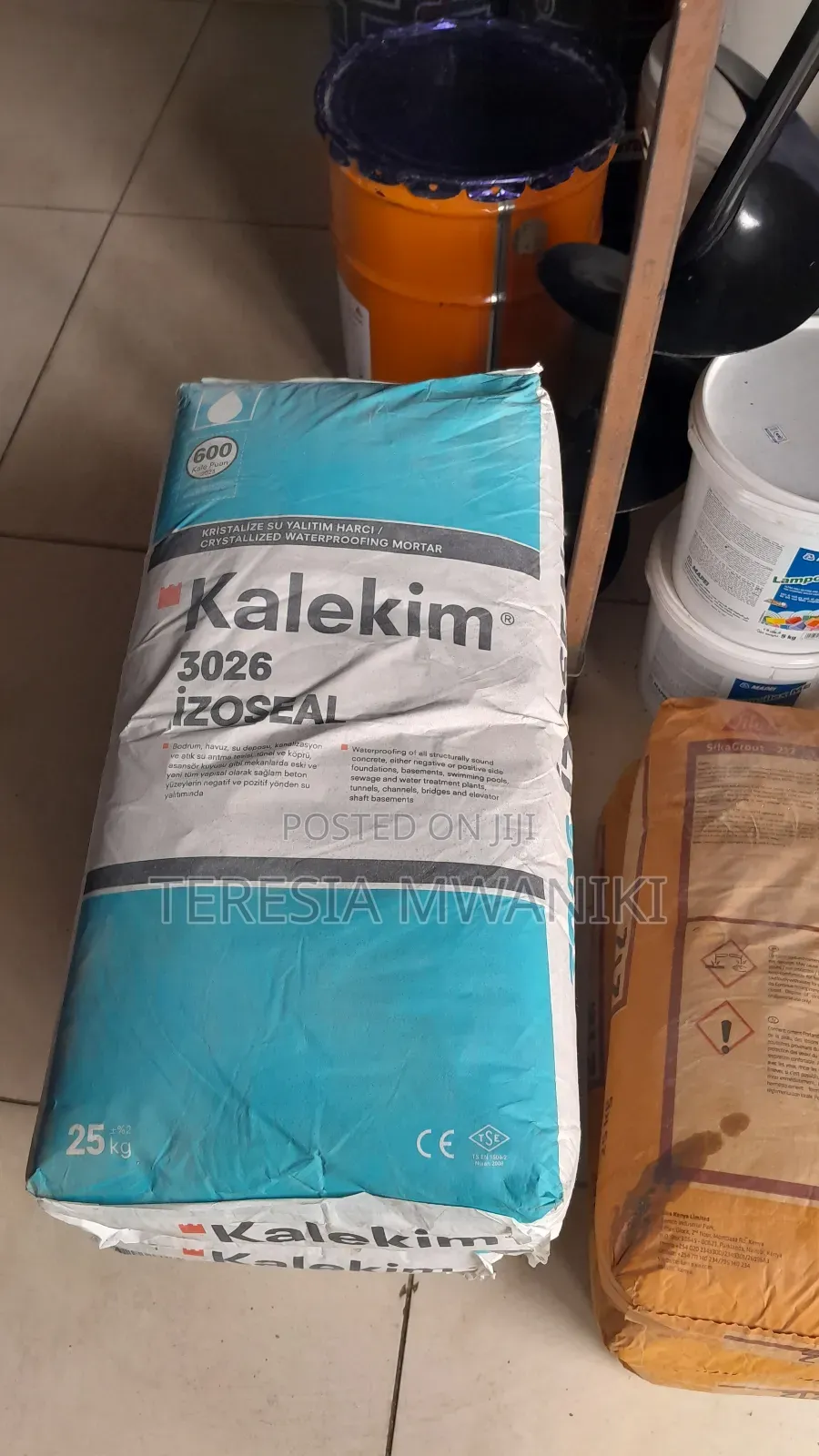 Izoseal 3026 Cristallized Waterproofing Powder 25kgs
