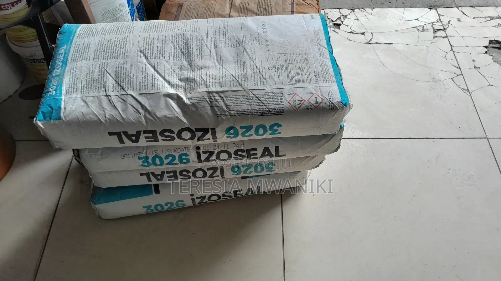 Izoseal 3026 Cristallized Waterproofing Powder 25kgs