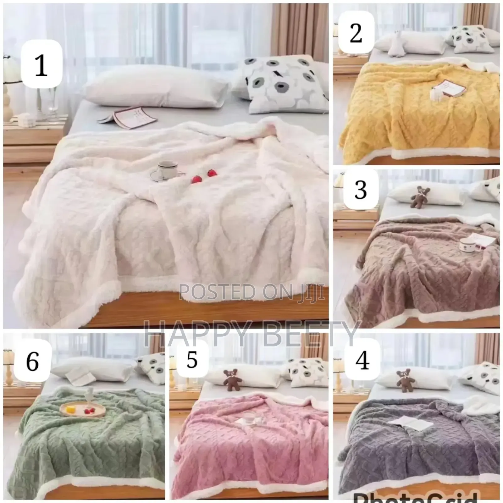 Woolen Throw Blanket