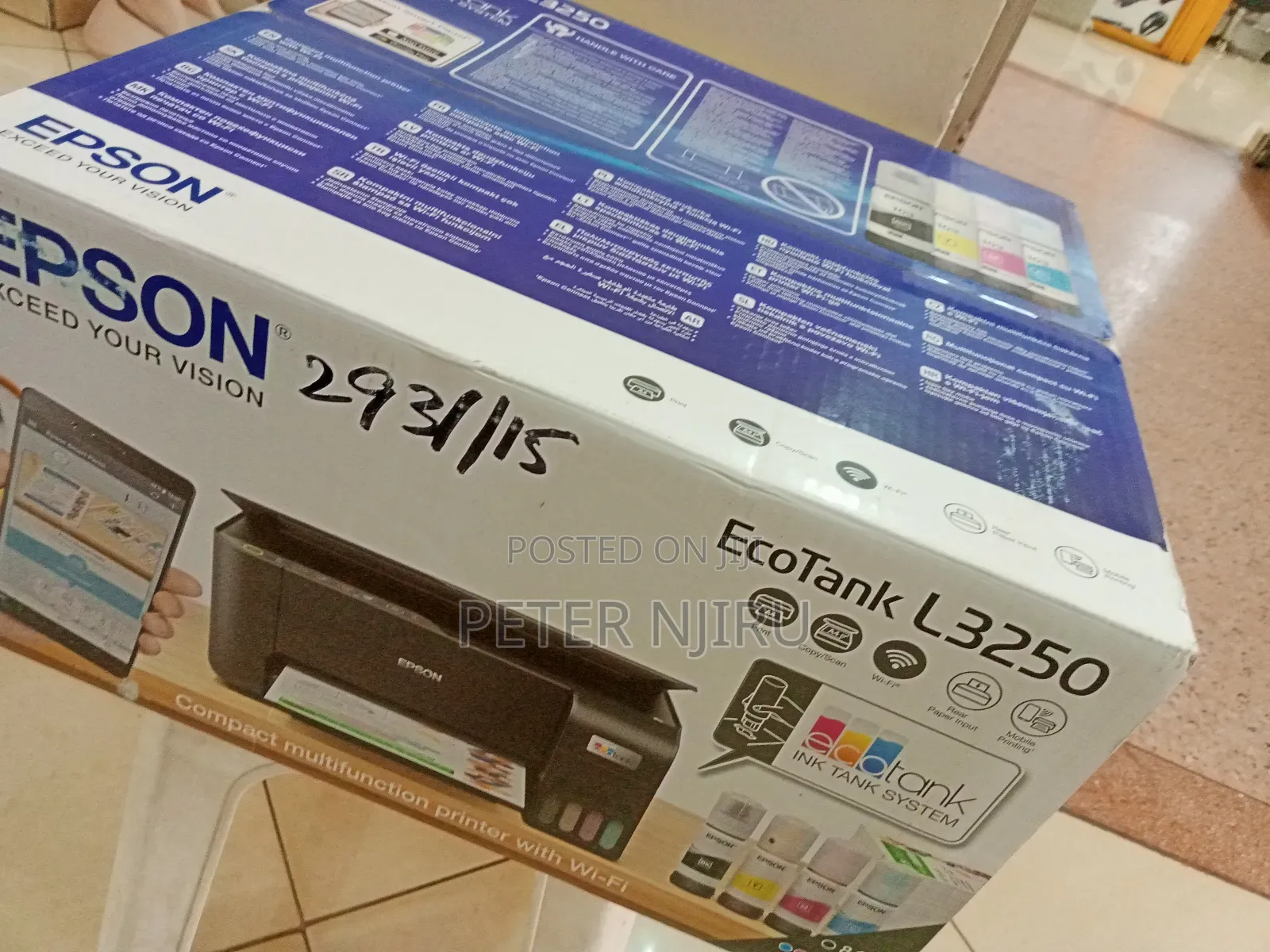 Print,Scan Copy Epson Ecotank L3250 A4 Wi-Fi