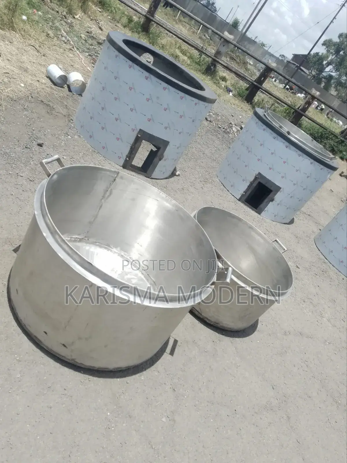 100litres Stainless Steel Sufurias