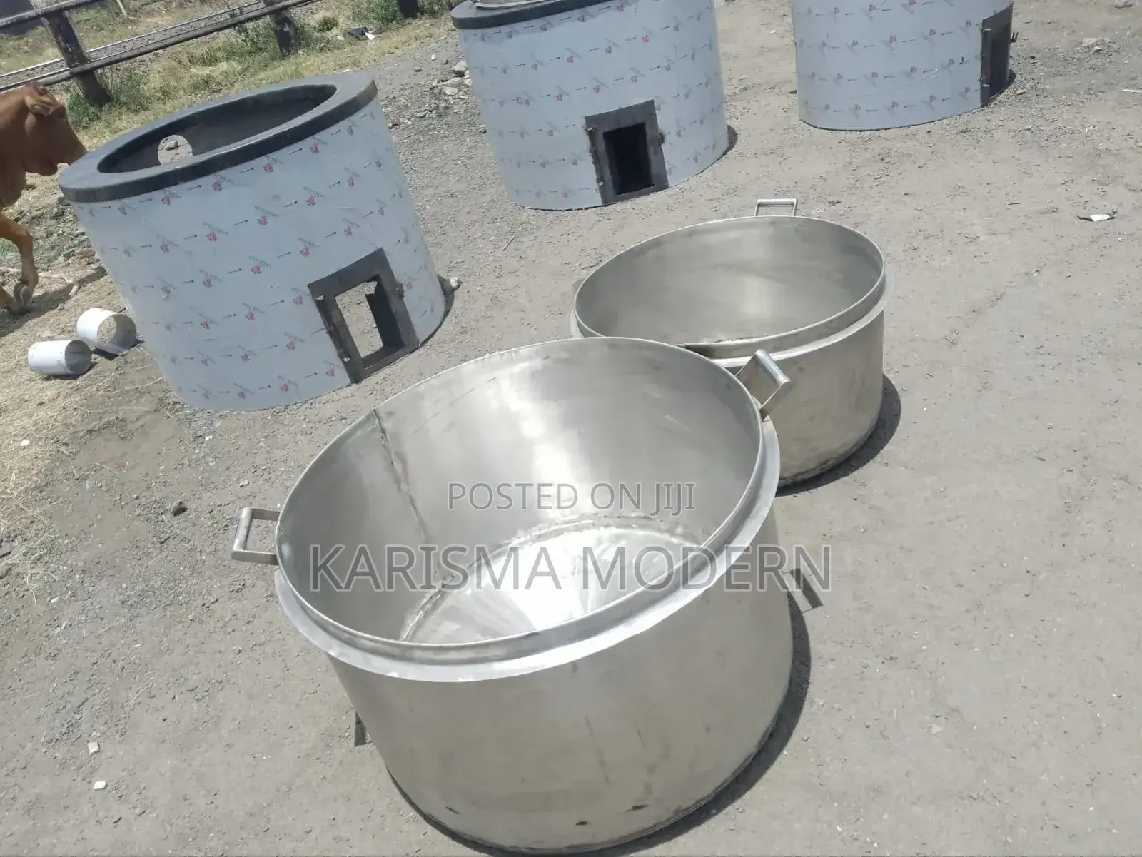 100litres Stainless Steel Sufurias