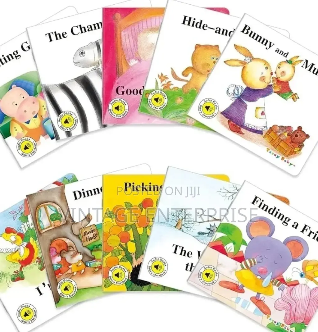 Bunny and Set of 10 Kids Books