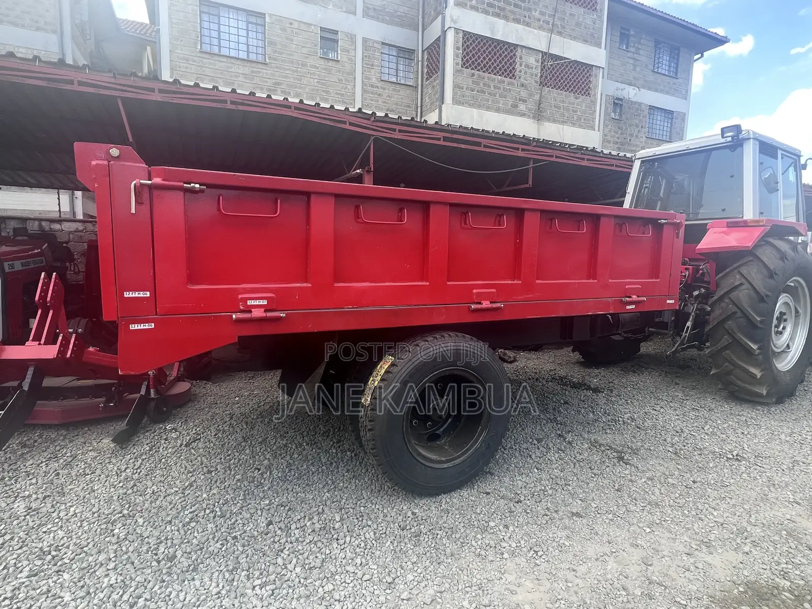 10 Tonne Trailer 75hp and Above