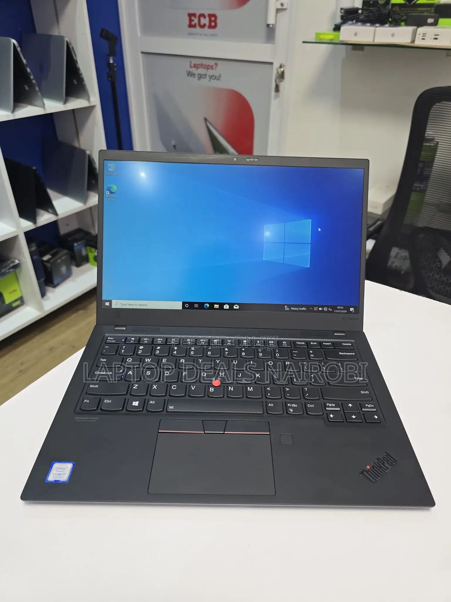 Laptop Lenovo ThinkPad X1 Carbon 16GB Intel Core I7 SSD 512GB