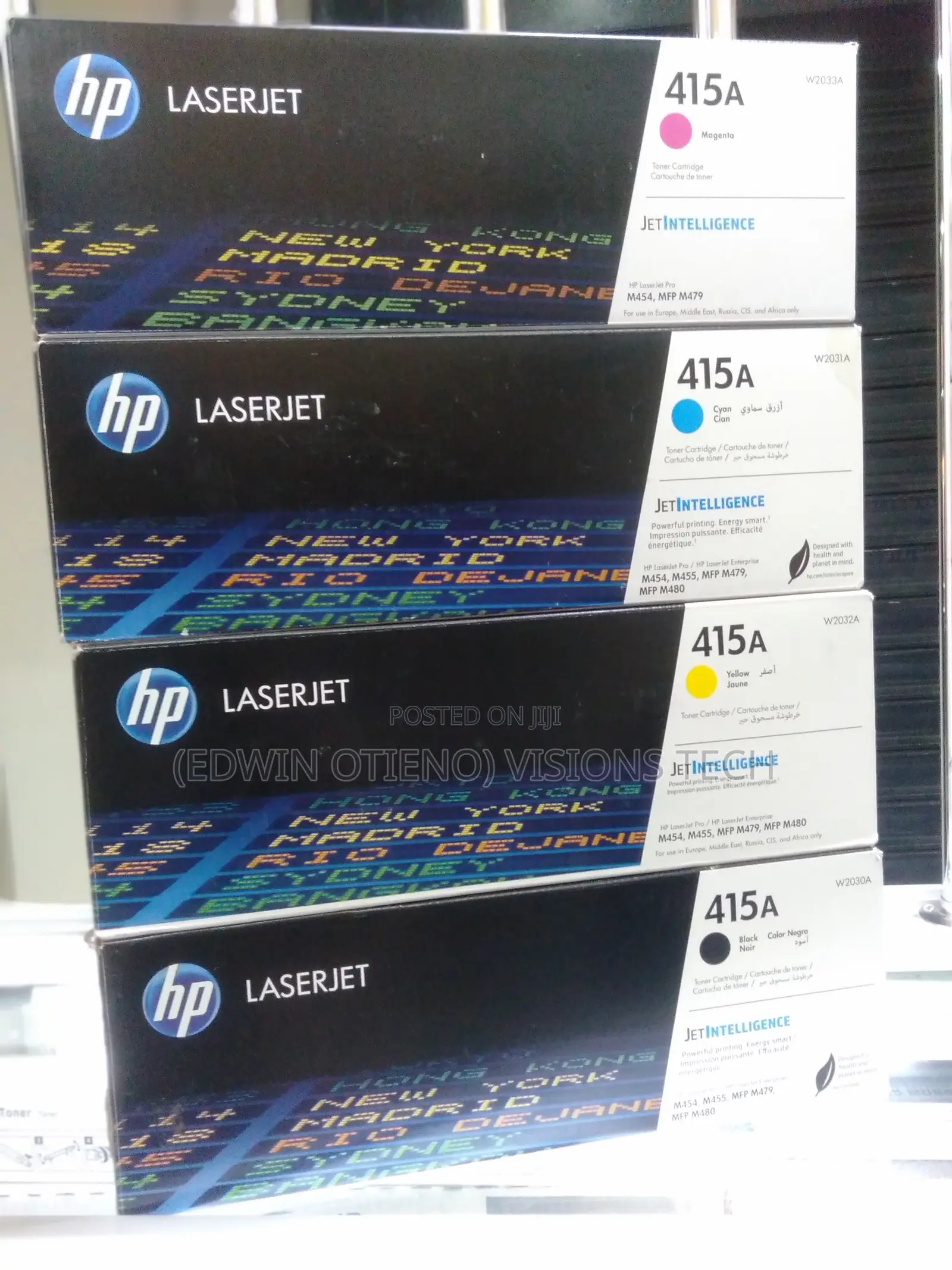 1 Set 0F 415A(Hp Color Laserjet Pro MFP M479 Toner)