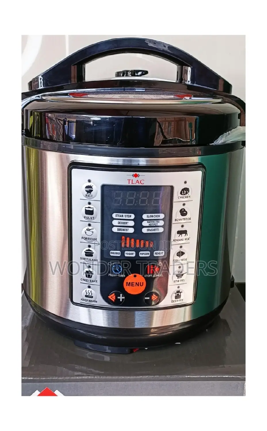 Tlac*Legit Electric Pressure Cookers Capacity 6 Litres